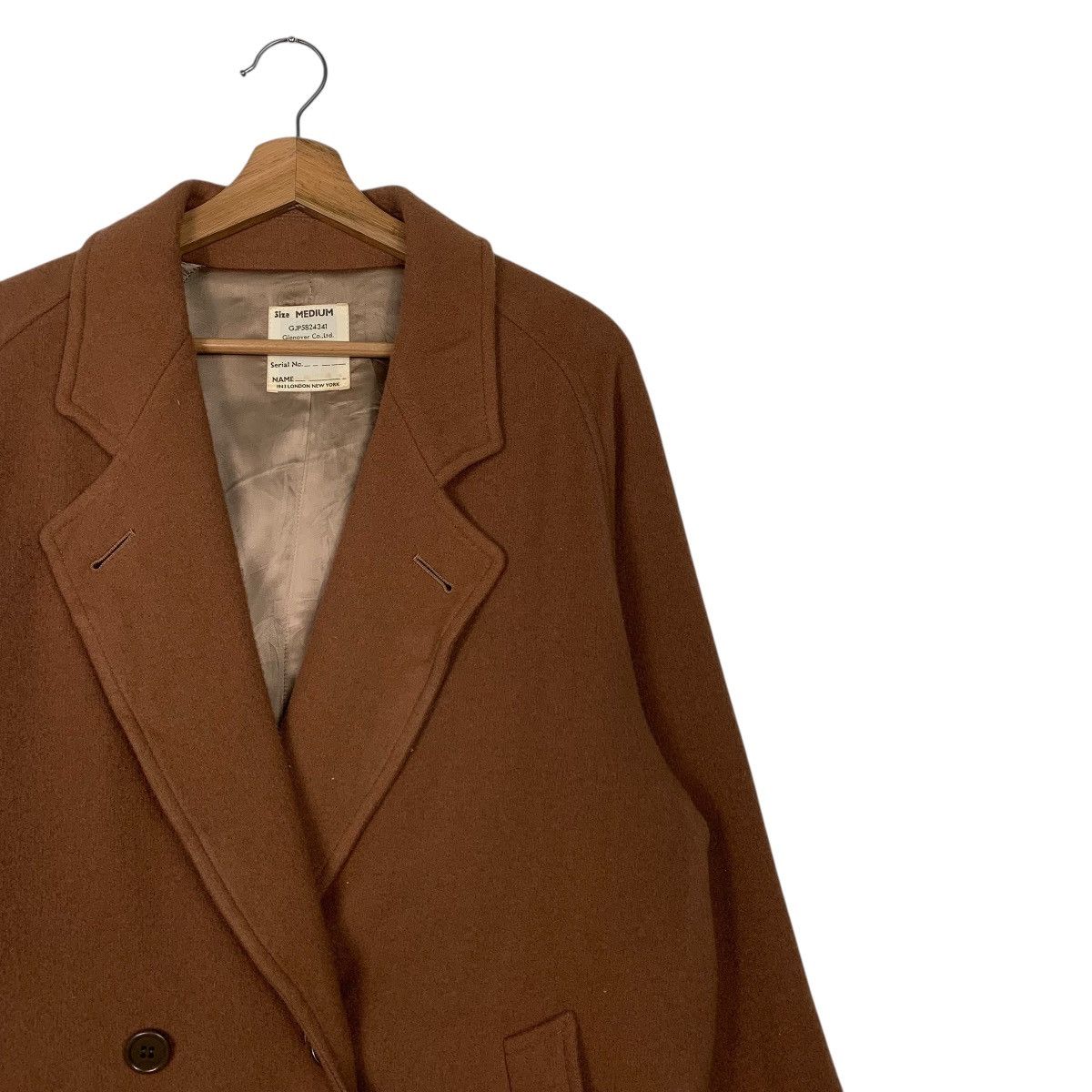 Other Glenover Wool Brown Coat Size M / US 6-8 / IT 42-44 - 5 Thumbnail