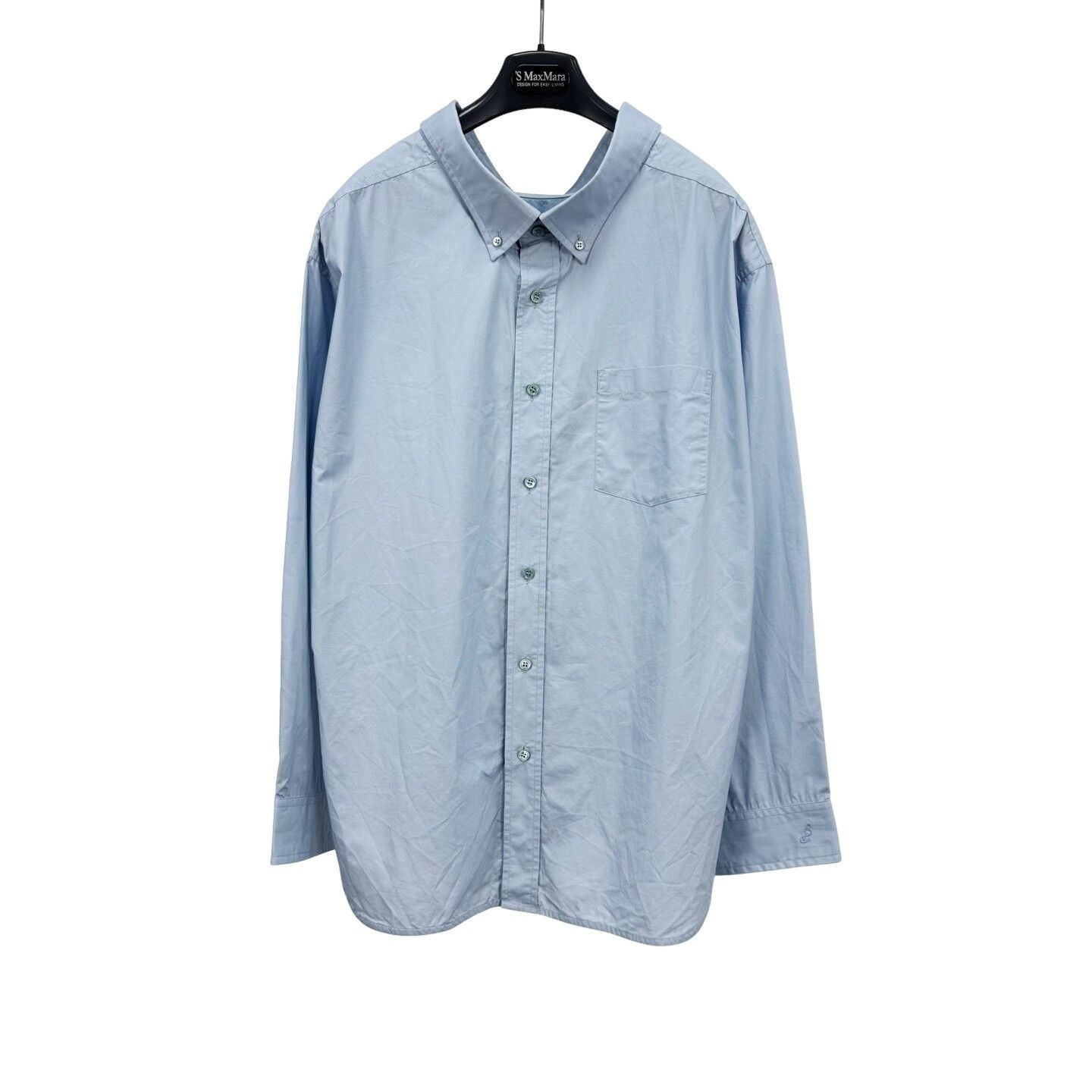 Balenciaga Balenciaga Embroidered Logo Button Up Shirt 36 Size US S / EU 44-46 / 1 - 1 Thumbnail