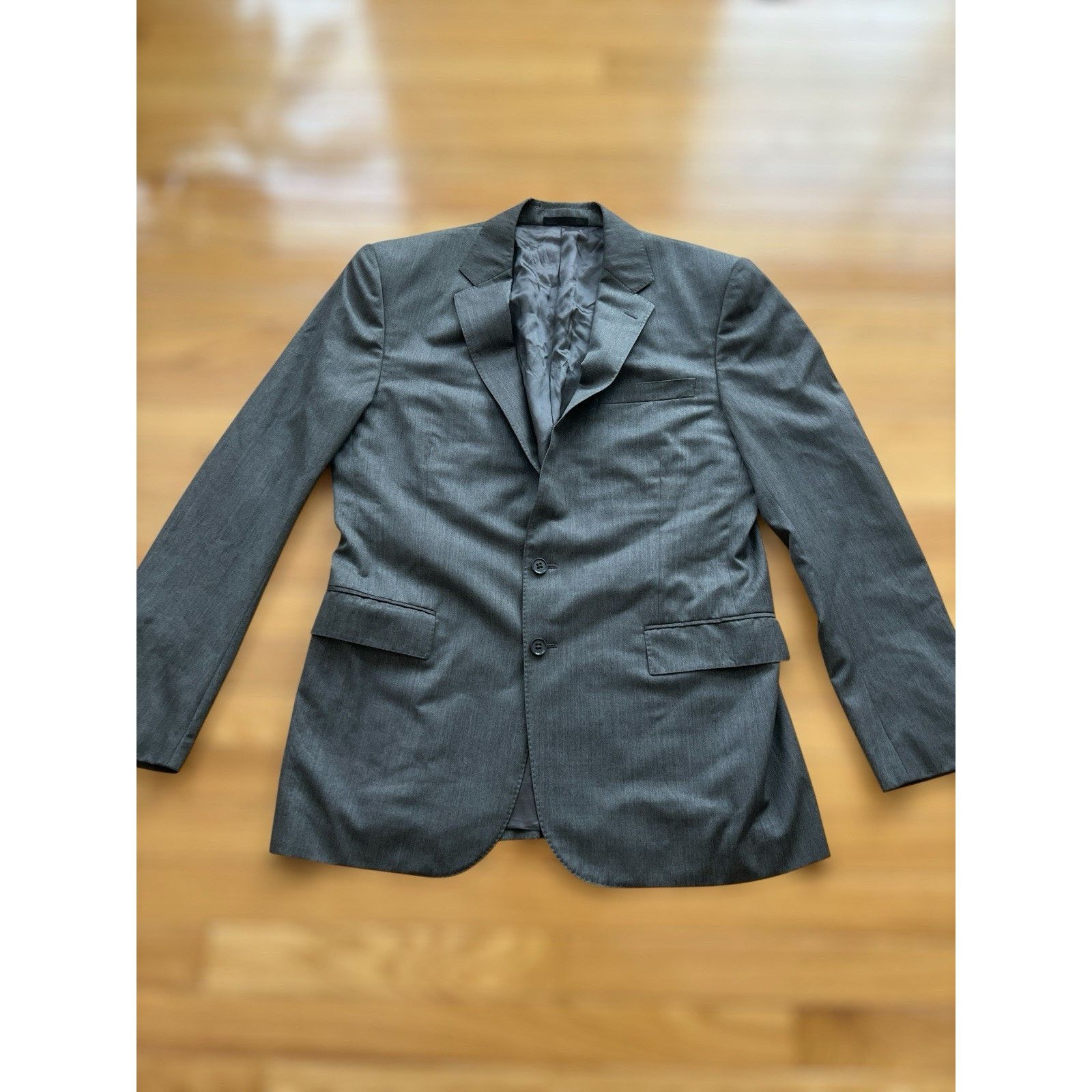Ralph Lauren Black Label BLACK LABEL Ralph Lauren Wool Blazer Grey 42R Sport Coat Size 42R - 2 Thumbnail