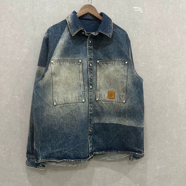 Louis Vuitton Louis Vuitton Logo Badge Lapel Single Breasted Long Sleeve Size US XL / EU 56 / 4 - 2 Thumbnail