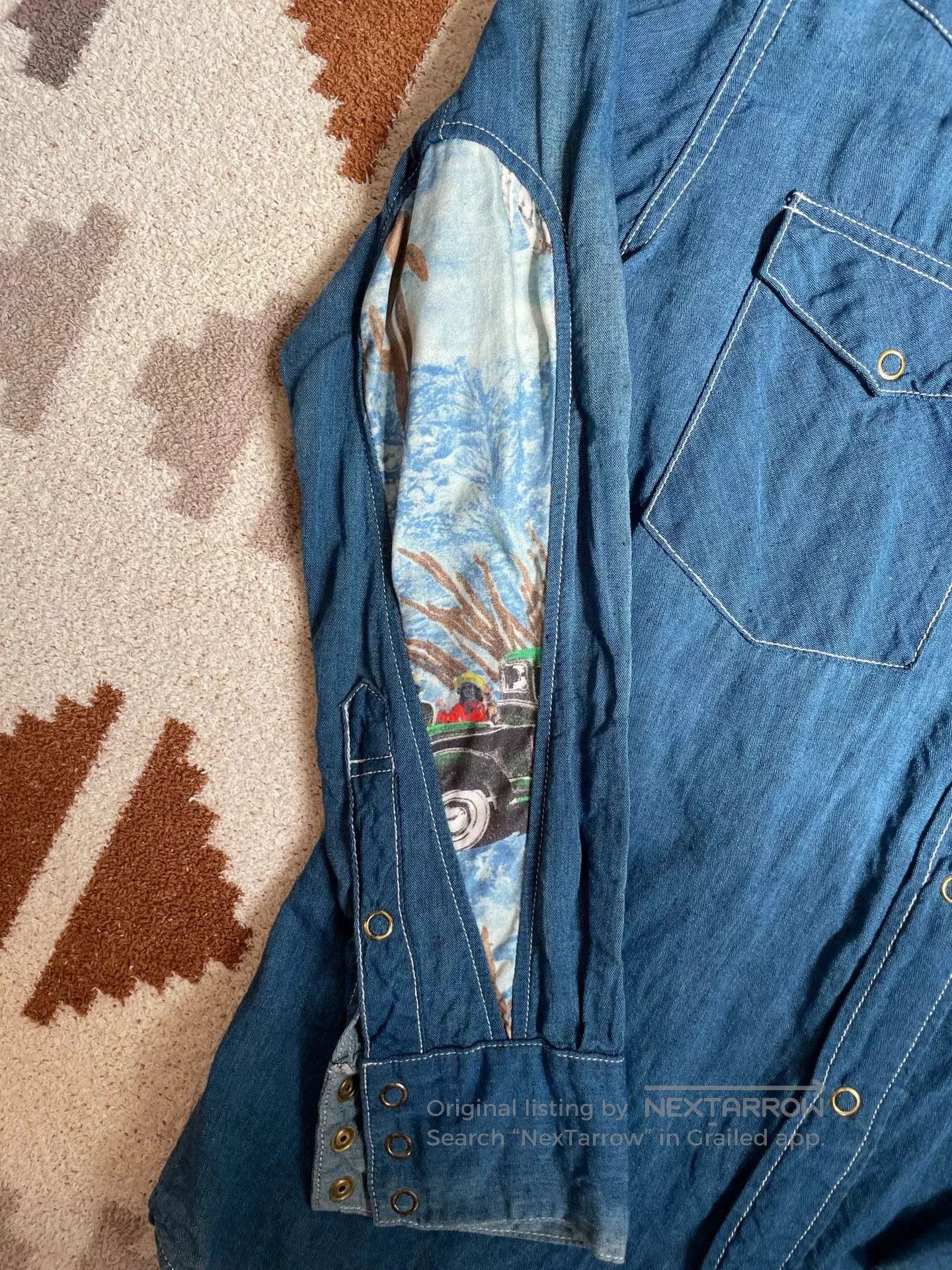Visvim visvim Water Drop Denim Shirt. Size US S / EU 44-46 / 1 - 2 Thumbnail
