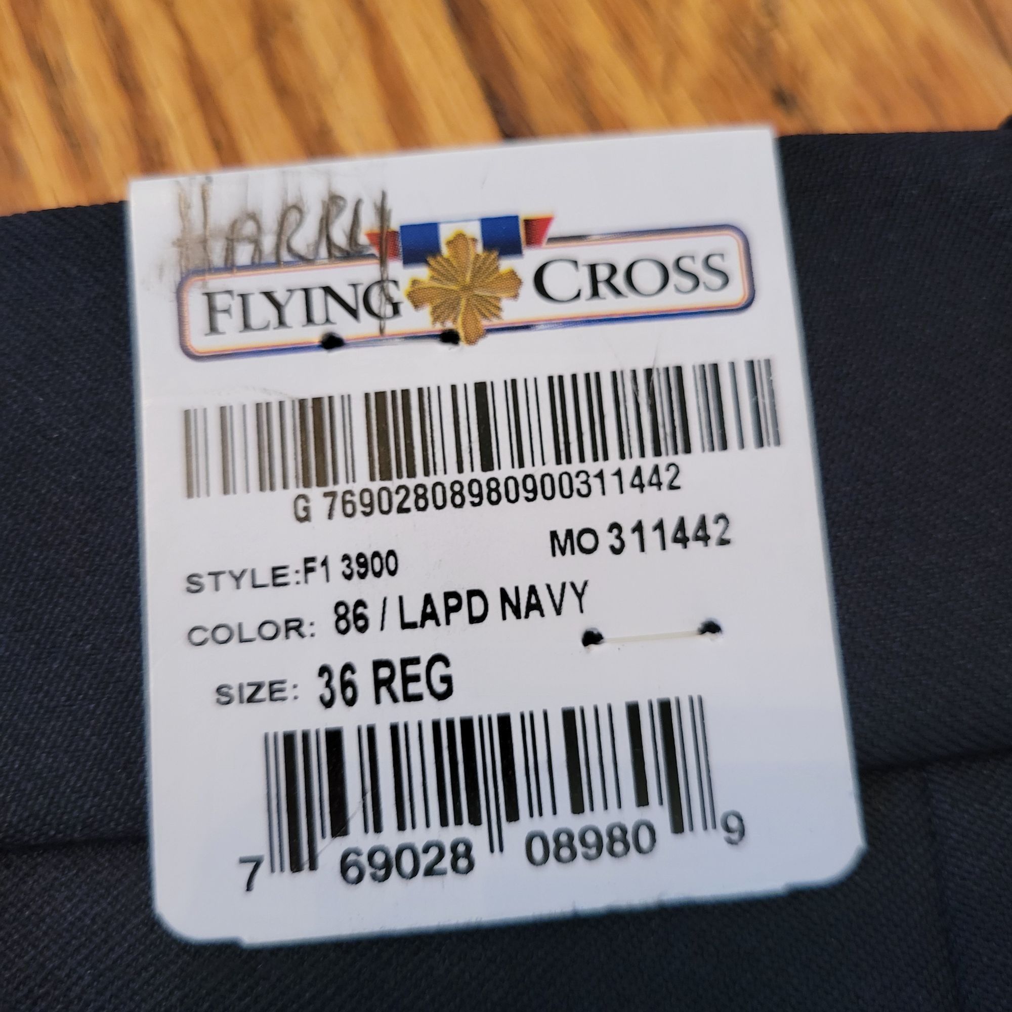 Other Flying Cross Uniform Pants LAPD Navy Trousers 36R New Size US 36 / EU 52 - 2 Thumbnail