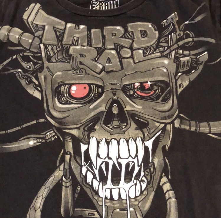 Other 🔥 RARE Third Rail Vintage Terminator Shirt Size US M / EU 48-50 / 2 - 3 Thumbnail