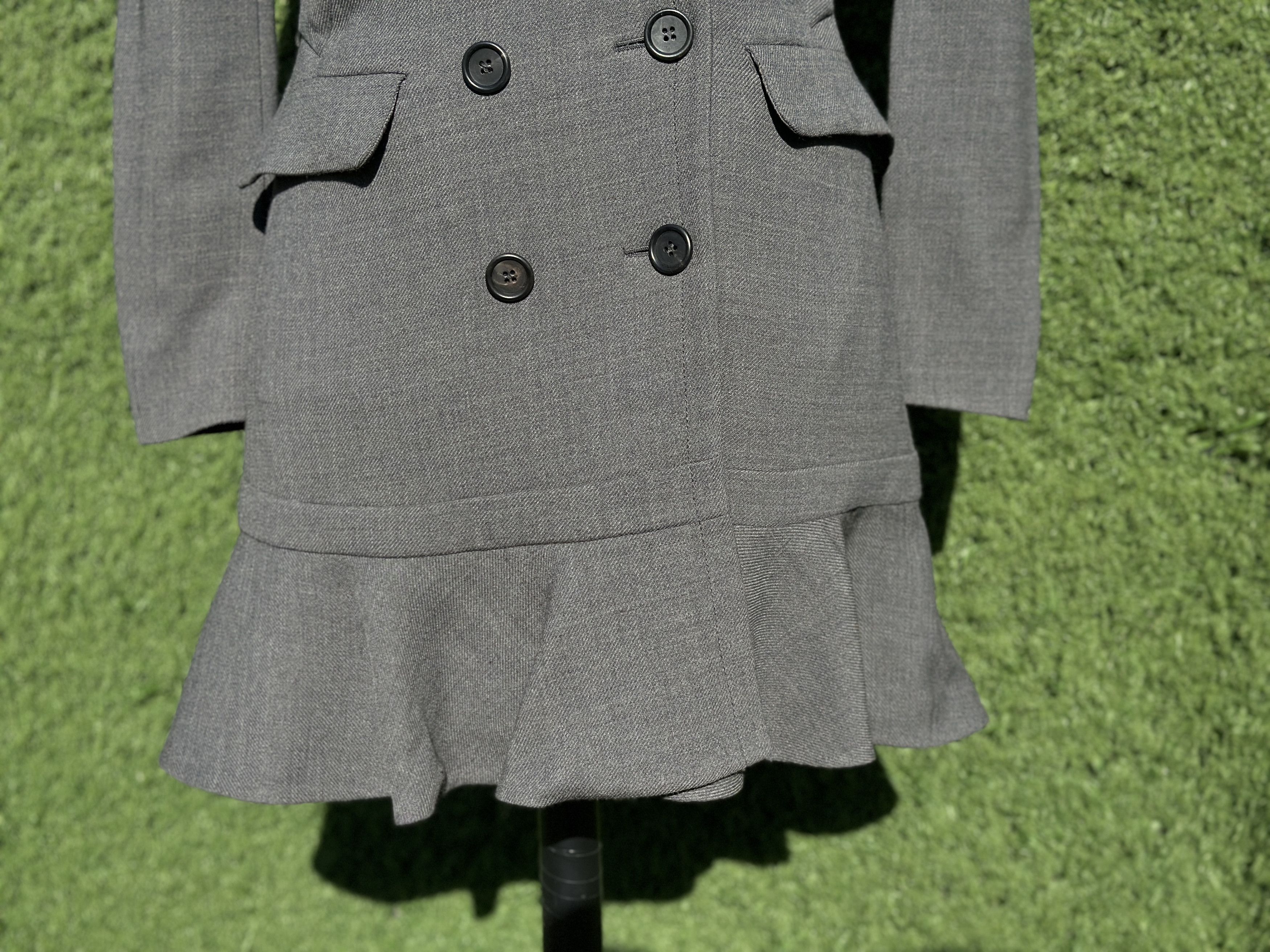 Prada Prada IT40 Double Breasted Peacoat Jacket Tailored Fit Size S / US 4 / IT 40 - 10 Thumbnail