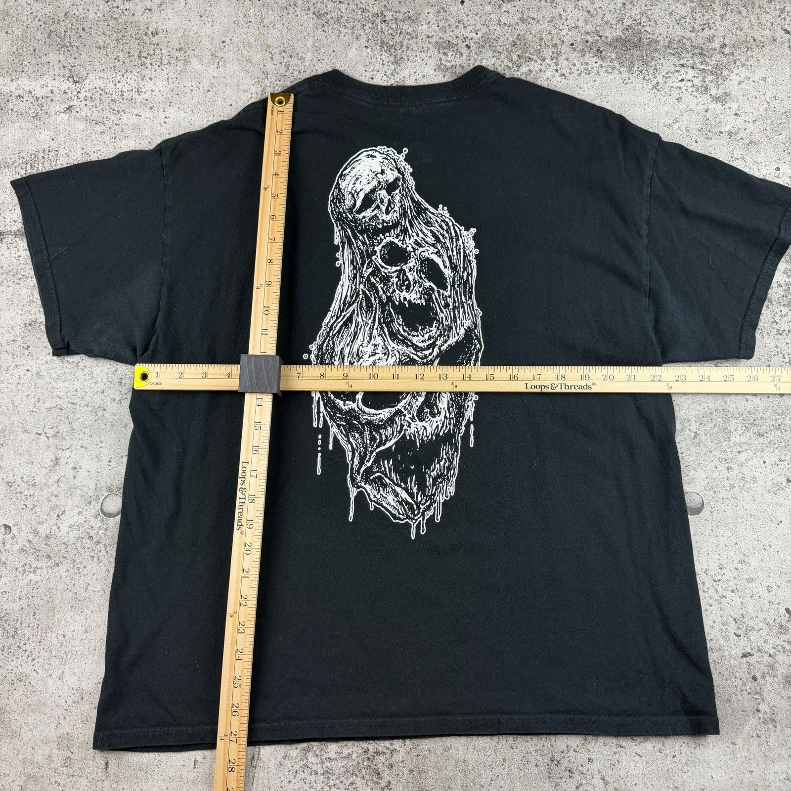 Gildan Heart Attack Man Band Shirt Crust Punk Design Size XL Size US XL / EU 56 / 4 - 7 Thumbnail