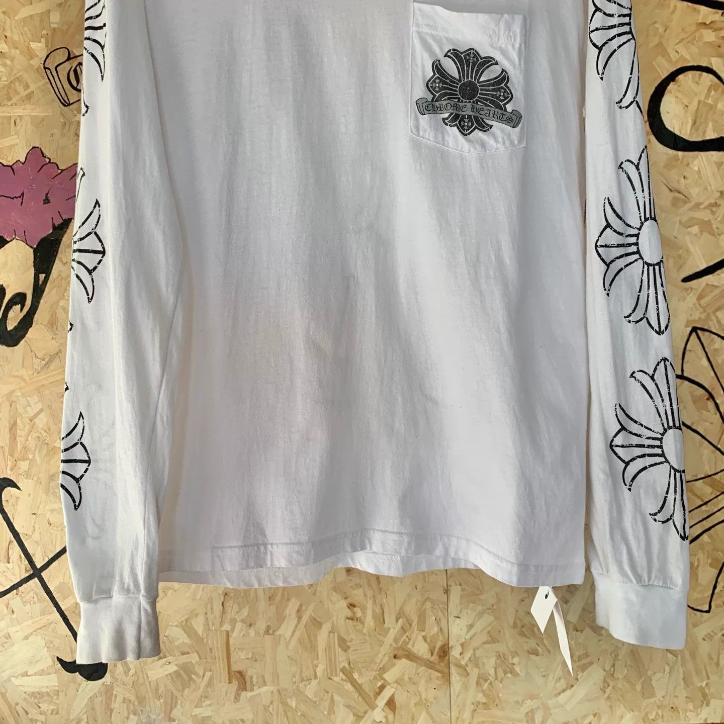 Chrome Hearts Chrome Hearts Horseshoe Long Sleeve T-Shirt L Size US L / EU 52-54 / 3 - 4 Thumbnail