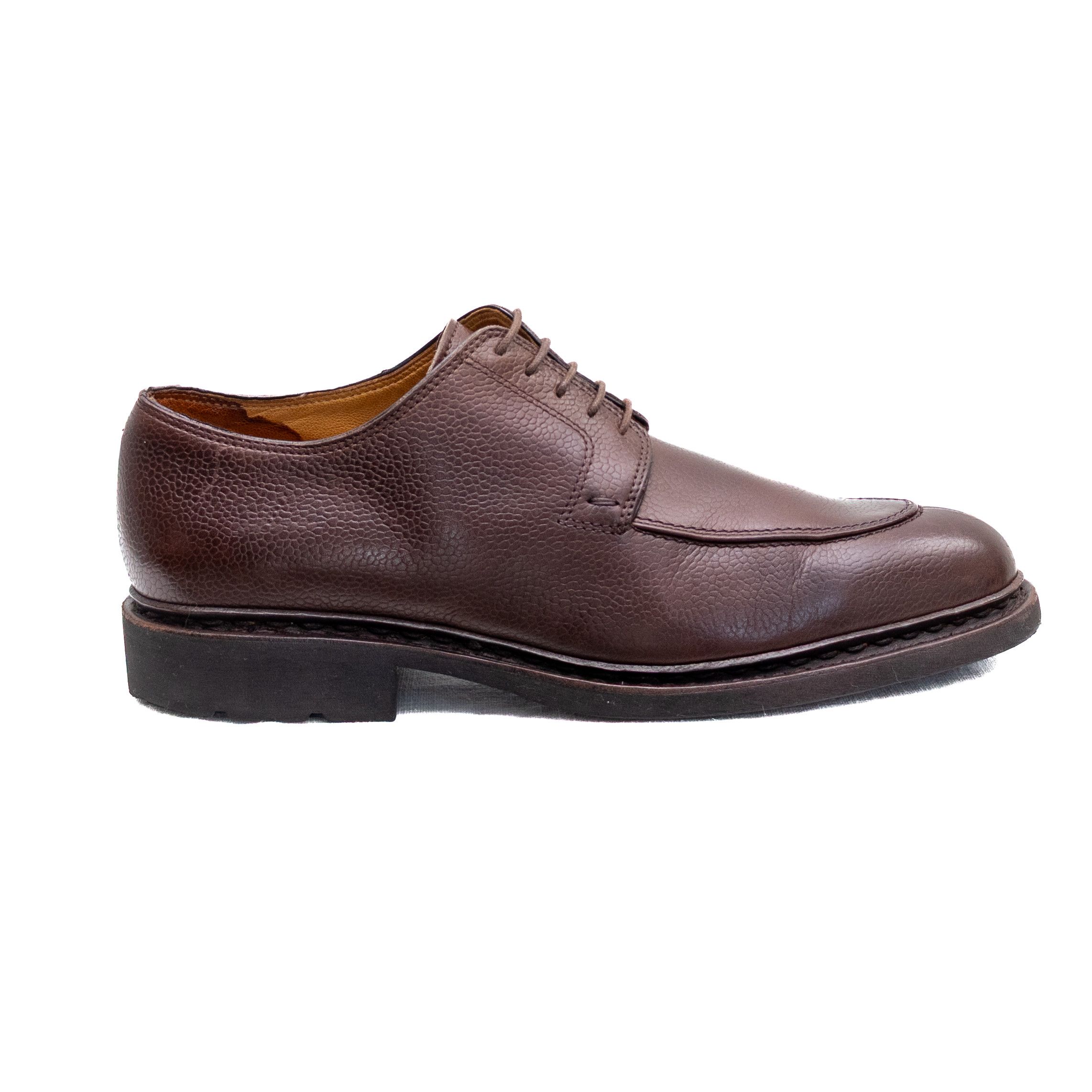 Paraboot Paraboot Rousseau Split Toe Lace Up Brown Grain Leather Size US 8.5 / EU 41-42 - 3 Thumbnail