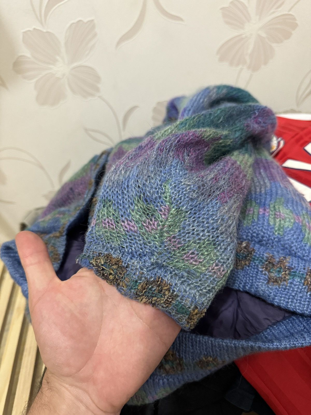 Handmade × Vintage Vintage SioChain Ireland Handloomed Sweater women’s Size M / US 6-8 / IT 42-44 - 17 Thumbnail