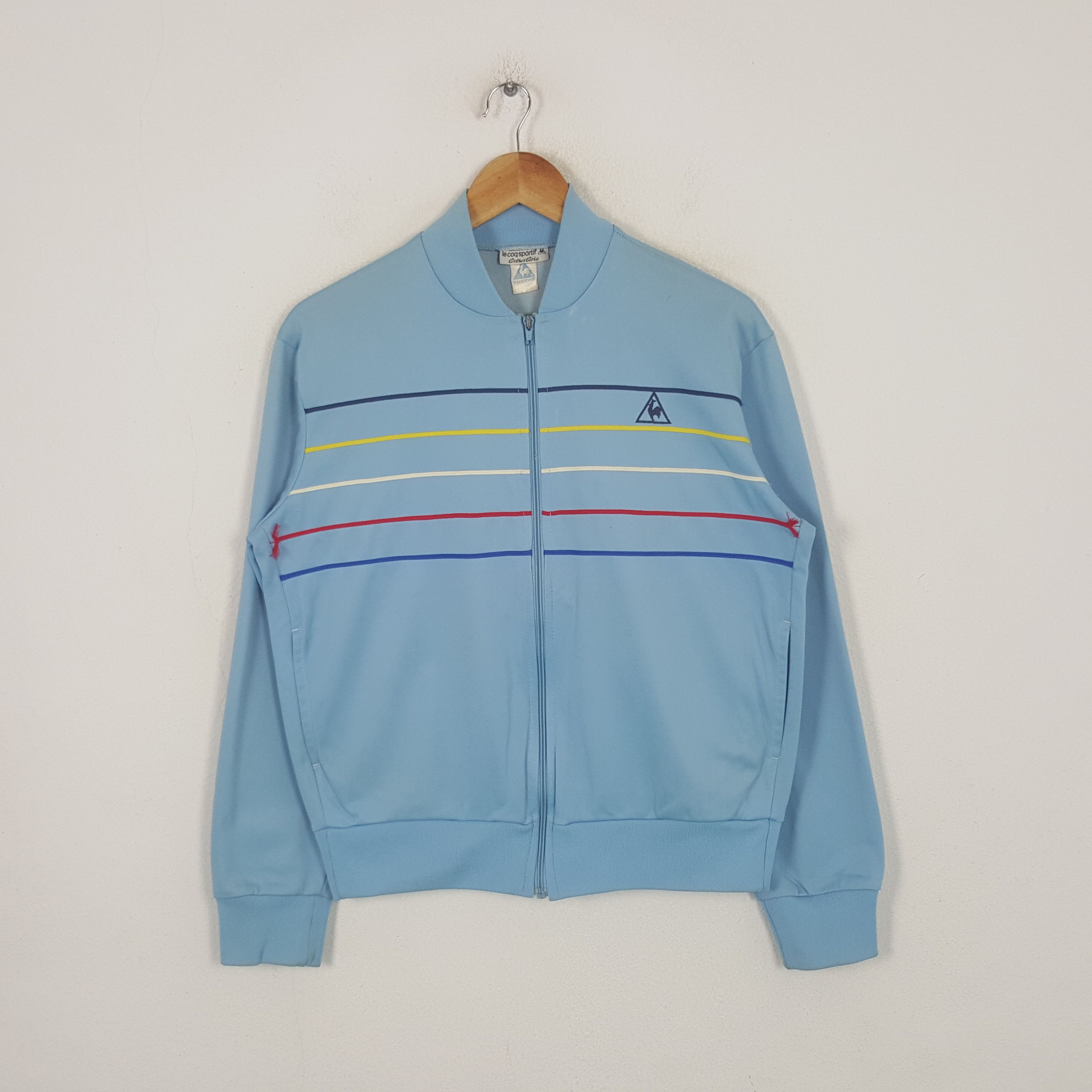 Le Coq Sportif Vintage Le Coq Sportif 90's Sport Style Sweater Jacket RR2 Size US M / EU 48-50 / 2 - 1 Thumbnail