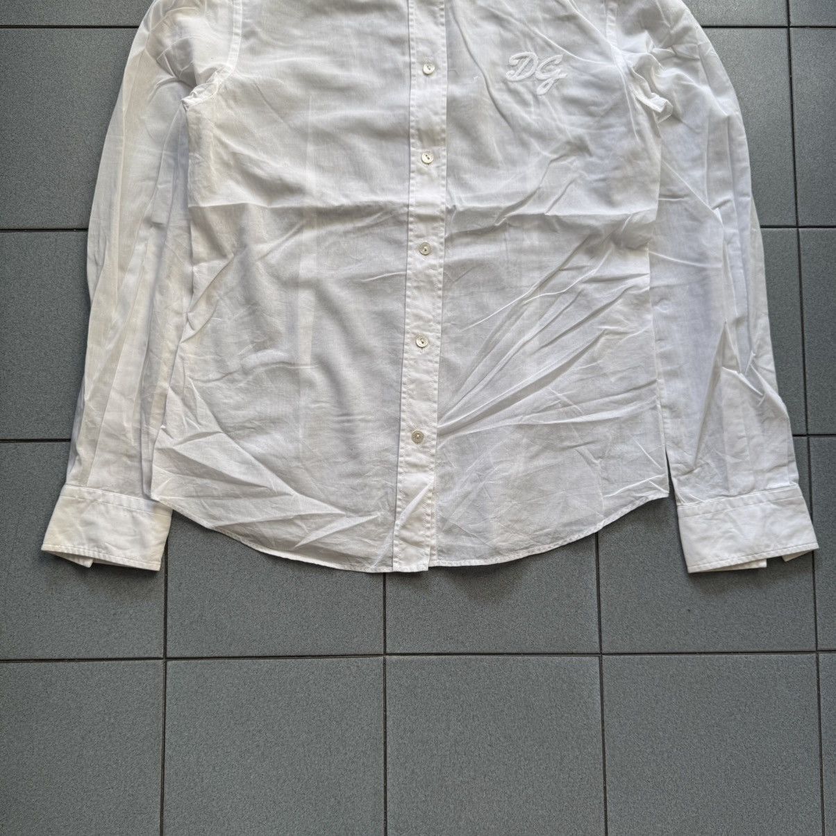 Dolce & Gabbana Vintage Dolce And Gabbana Linen Blouse DG Embroidery Button Size M / US 6-8 / IT 42-44 - 3 Thumbnail