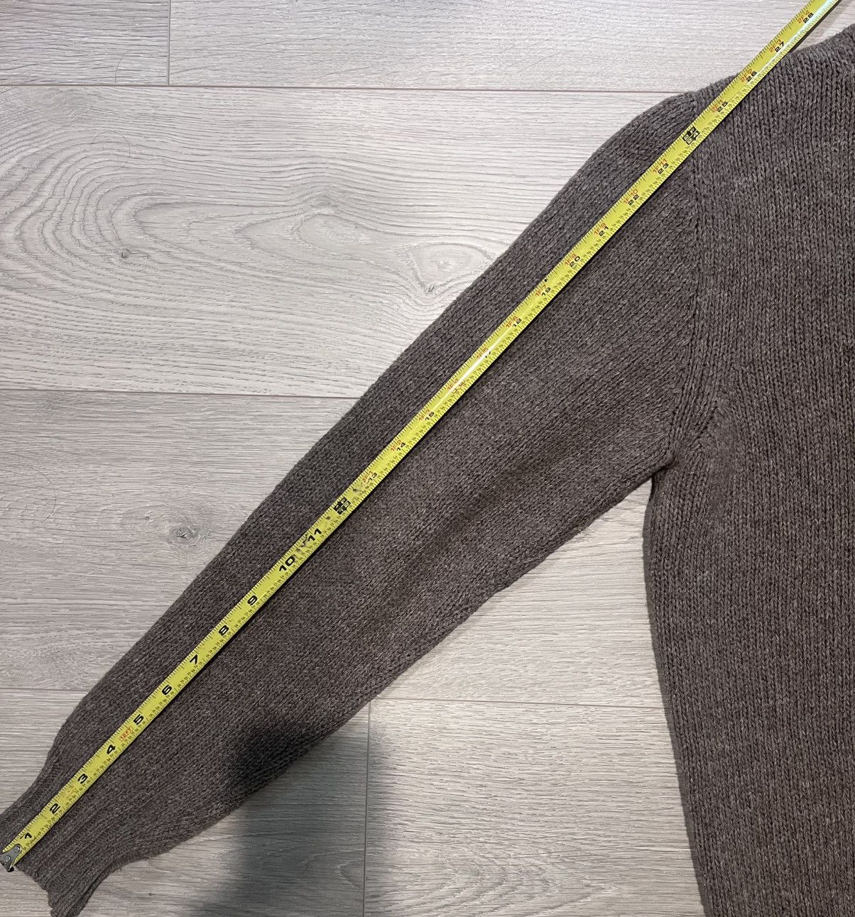 De Bonne Facture OG Pecora Nera undyed wool sweater Size US S / EU 44-46 / 1 - 12 Thumbnail