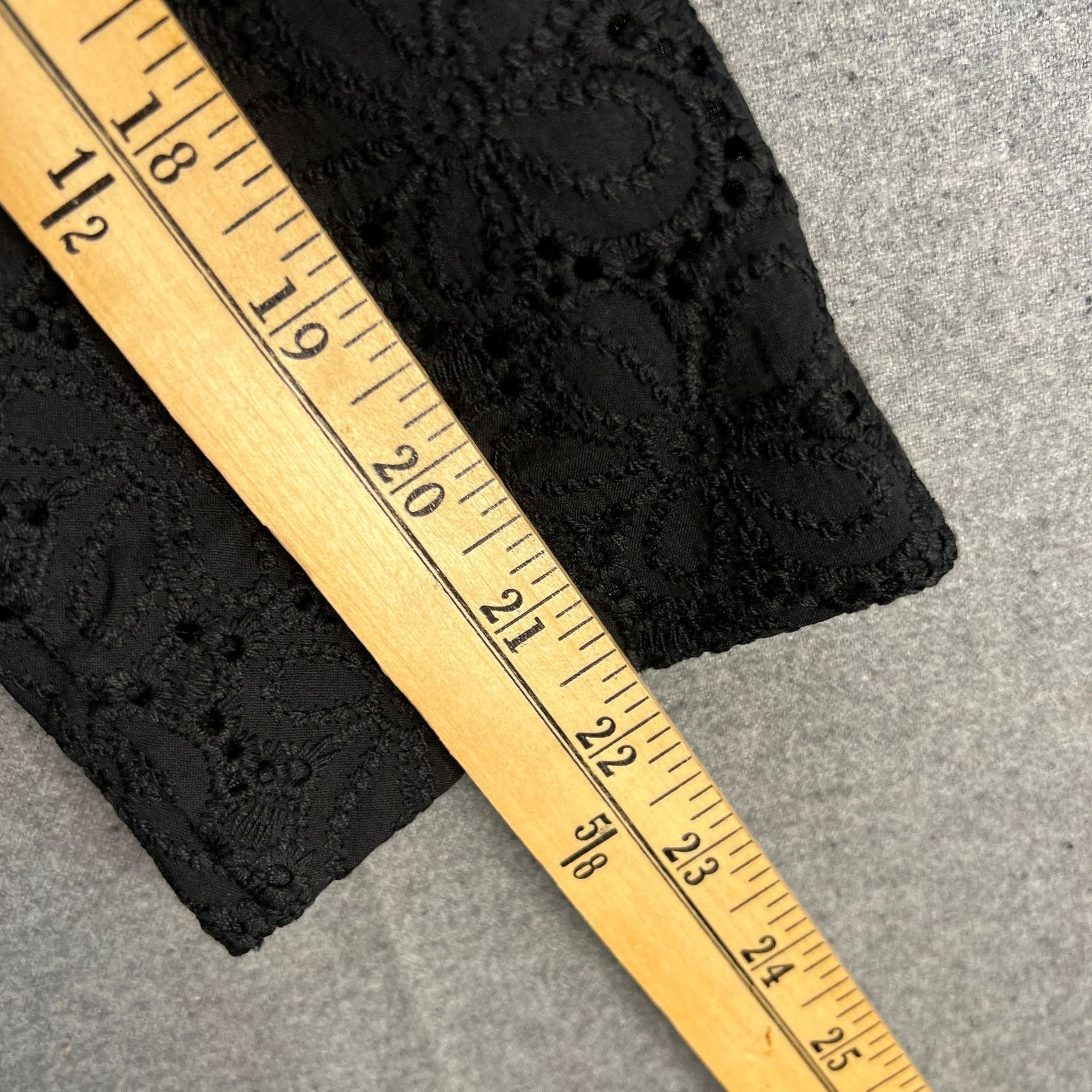 Other Susan Graver PURE Cotton Eyelet Shawl Size M / US 6-8 / IT 42-44 - 5 Thumbnail