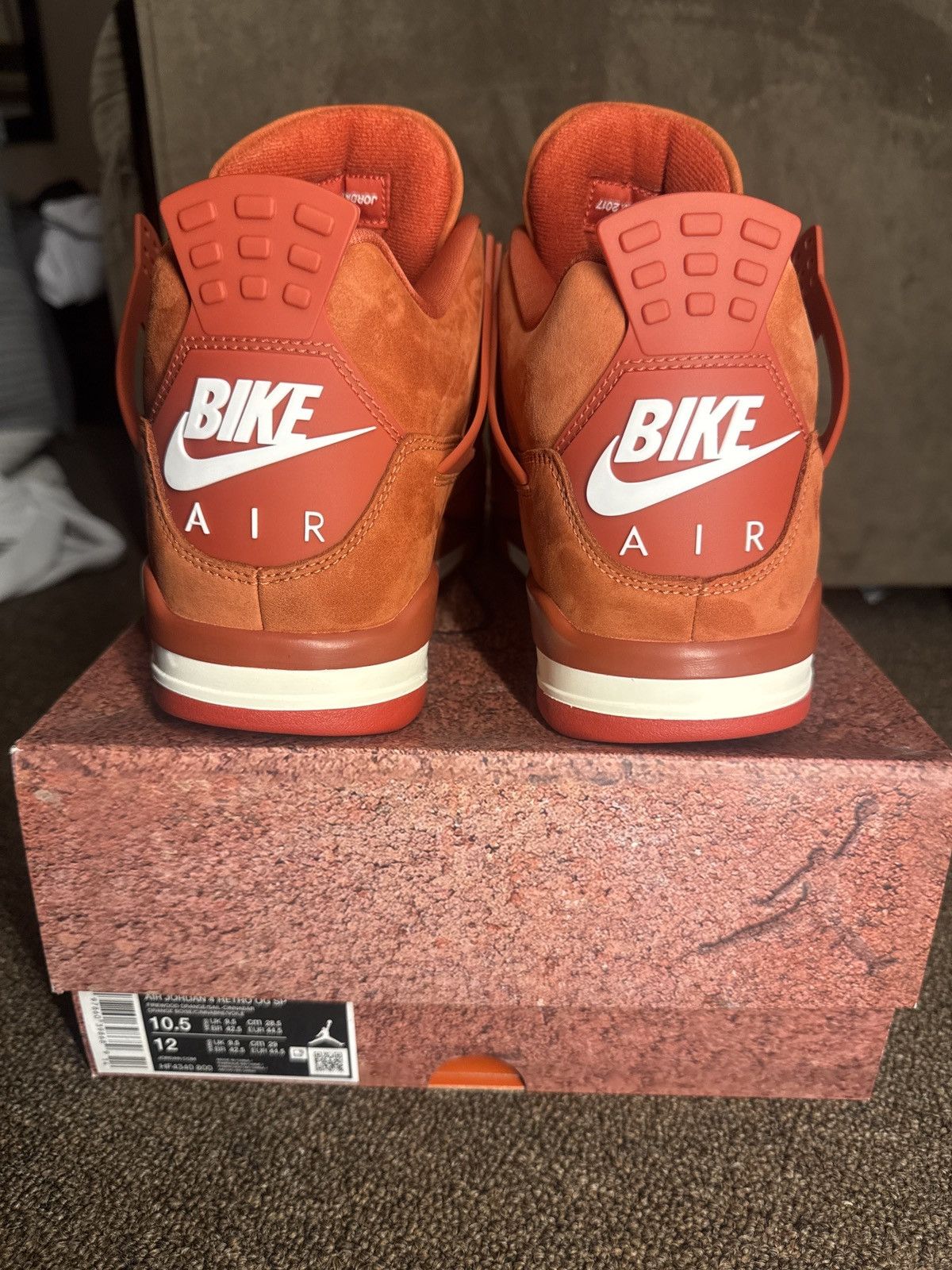 Nike Air Jordan 4 Retro OG SP Nigel Sylvester Brick by Brick Size US 10.5 / EU 43-44 - 2 Thumbnail
