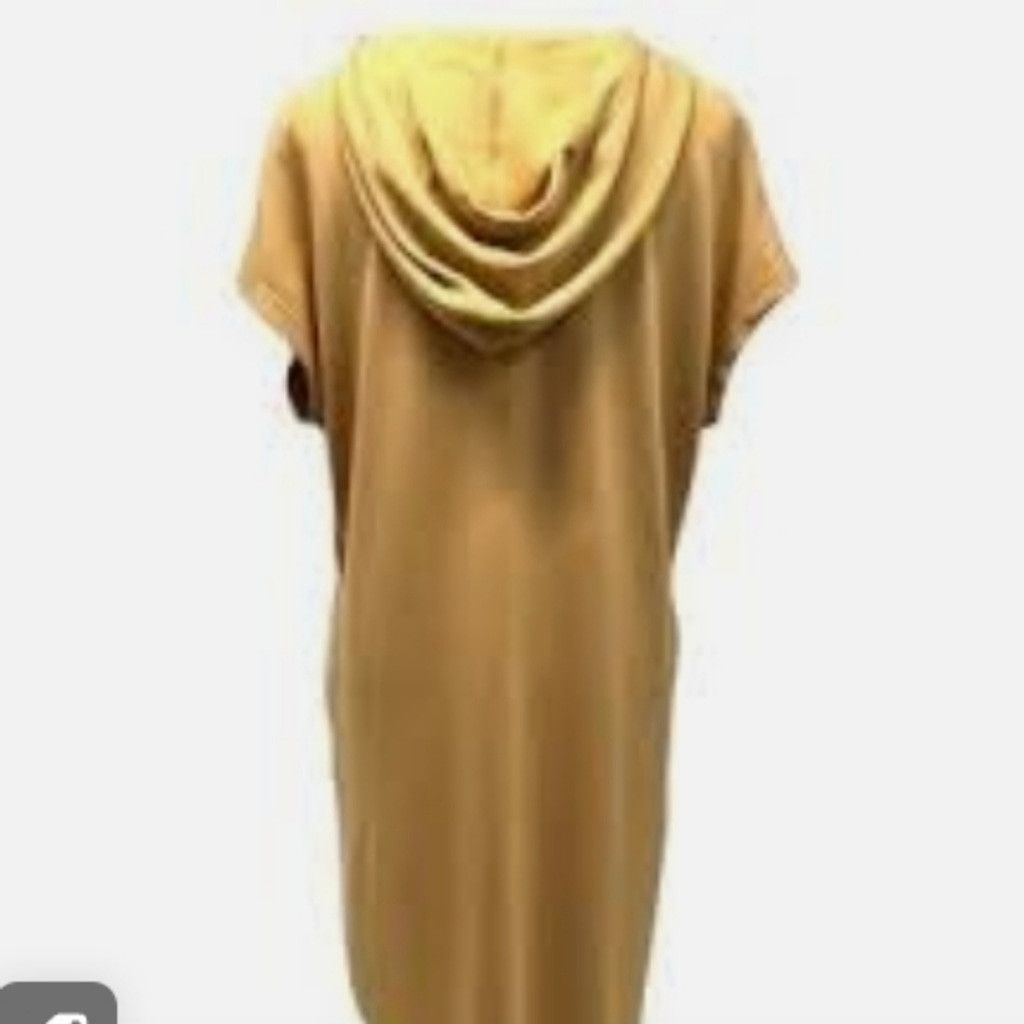 Magaschoni NWOT Magaschoni modal hooded short sleeve sweater dress M Size M / US 6-8 / IT 42-44 - 2 Thumbnail