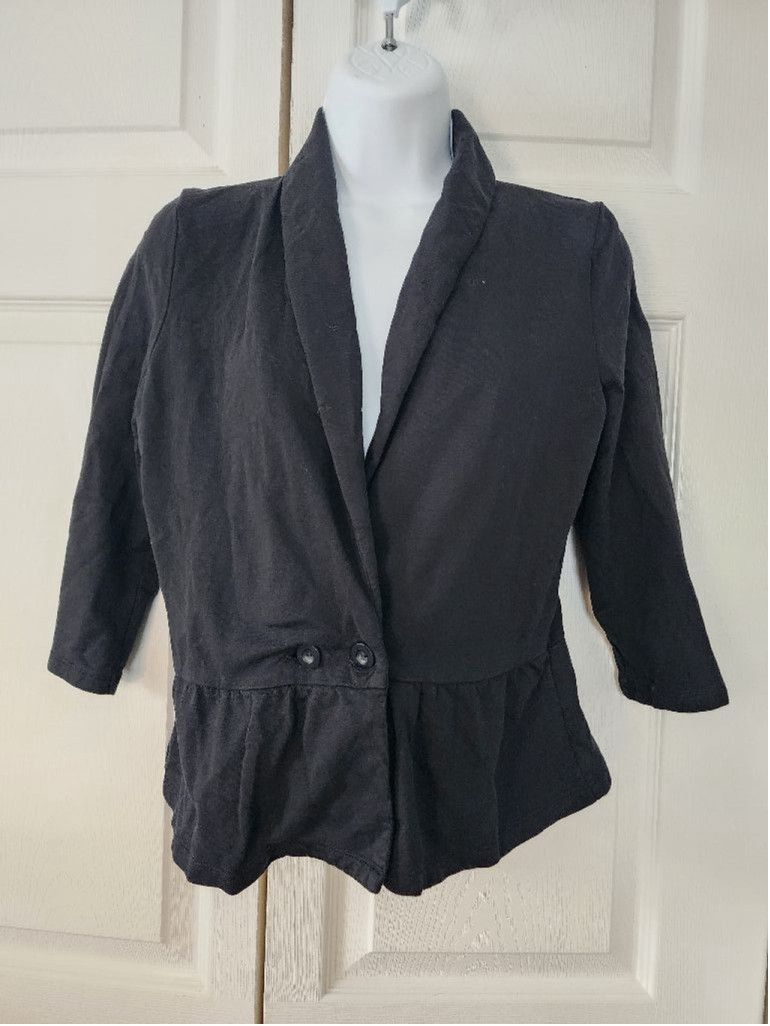 Loft Women's Ann Taylor LOFT Blouse, SP, Black Size XS / US 0-2 / IT 36-38 - 1 Thumbnail