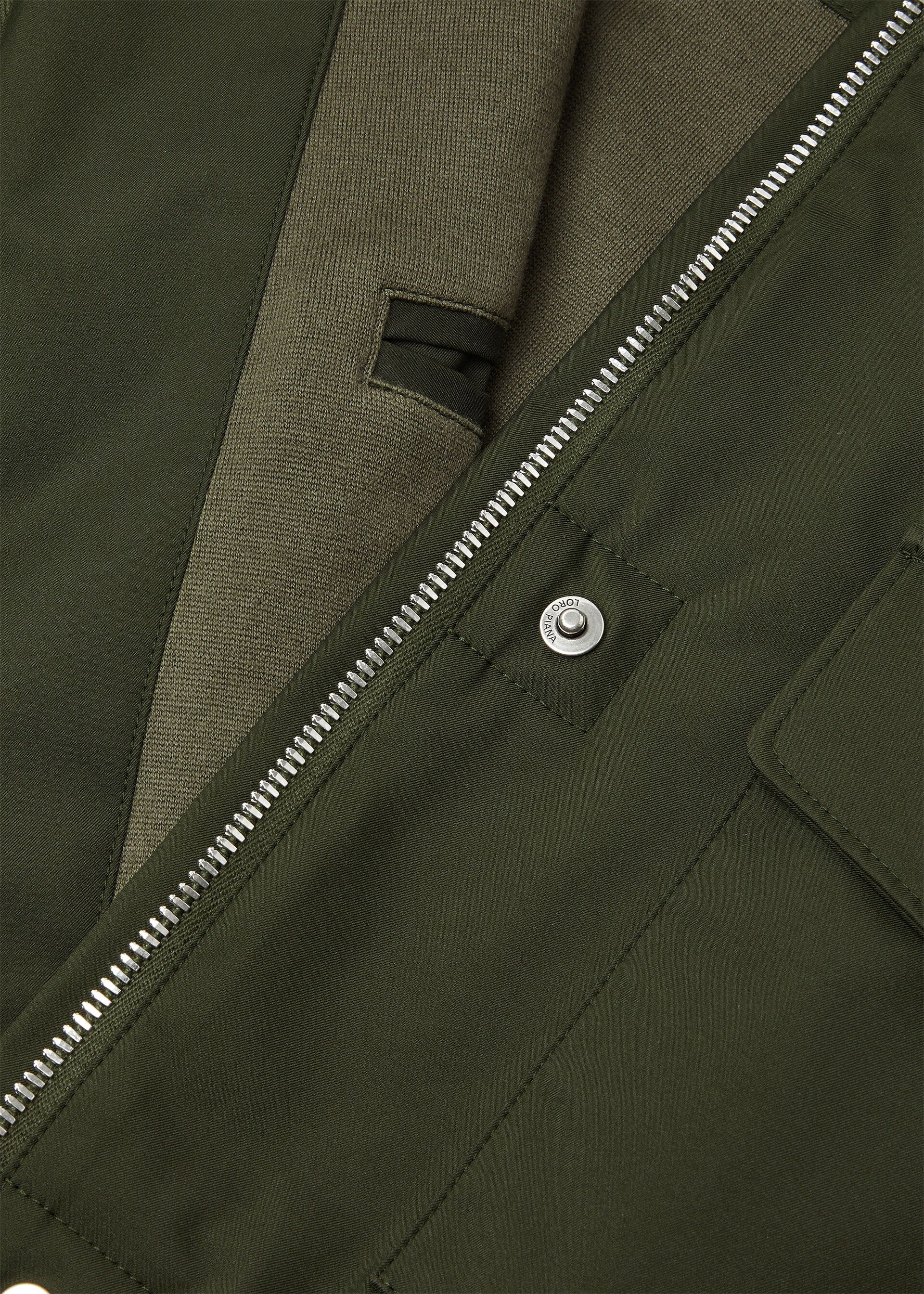 Loro Piana os11x0426 FAP9758 Traveller Mini Field Jacket Ireland Green Size XS / US 0-2 / IT 36-38 - 8 Thumbnail