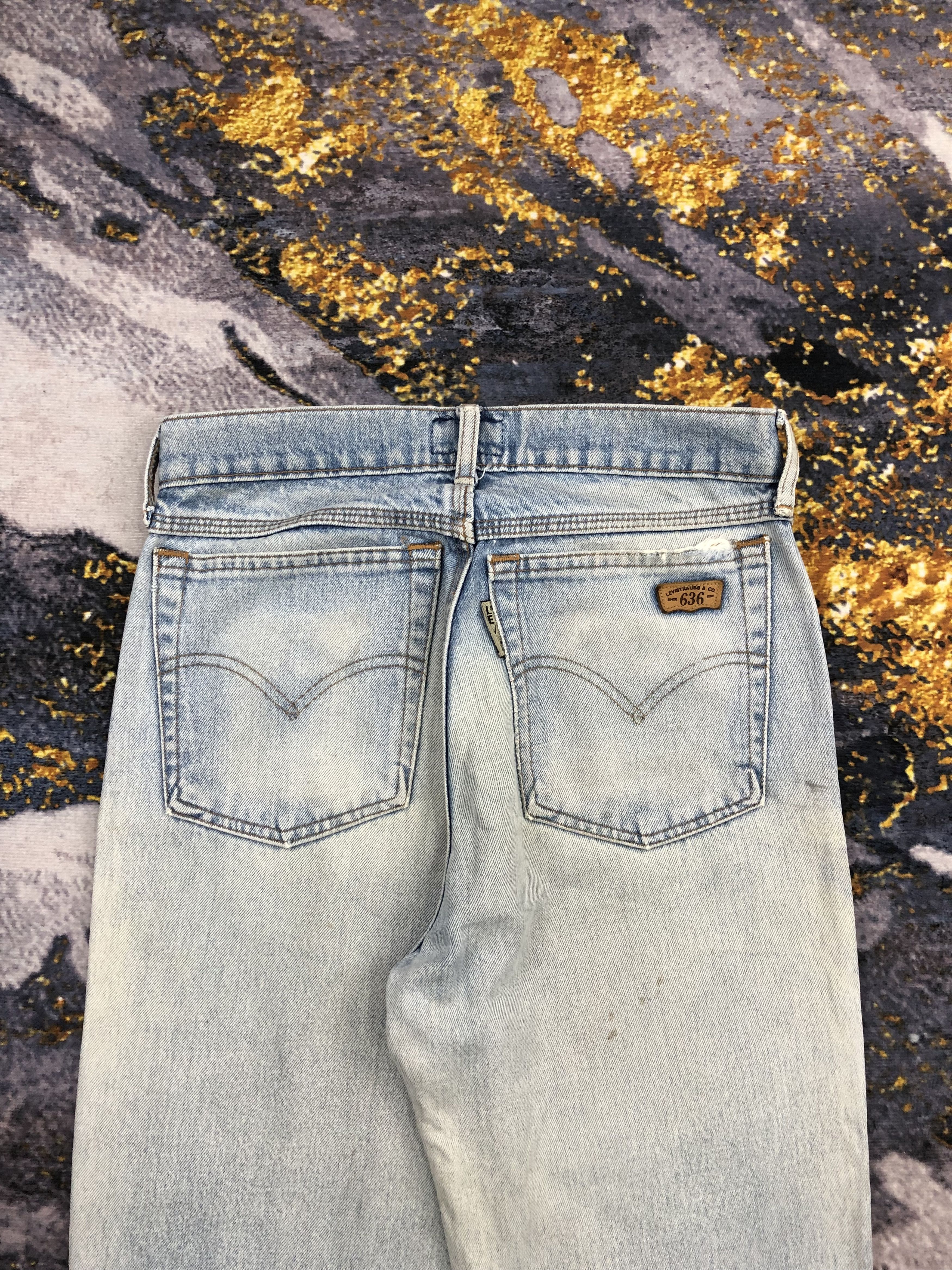 Levi's Vintage 90s Levis 636 Light Washed Jeans DPP0172 Size US 26 / EU 42 - 4 Thumbnail