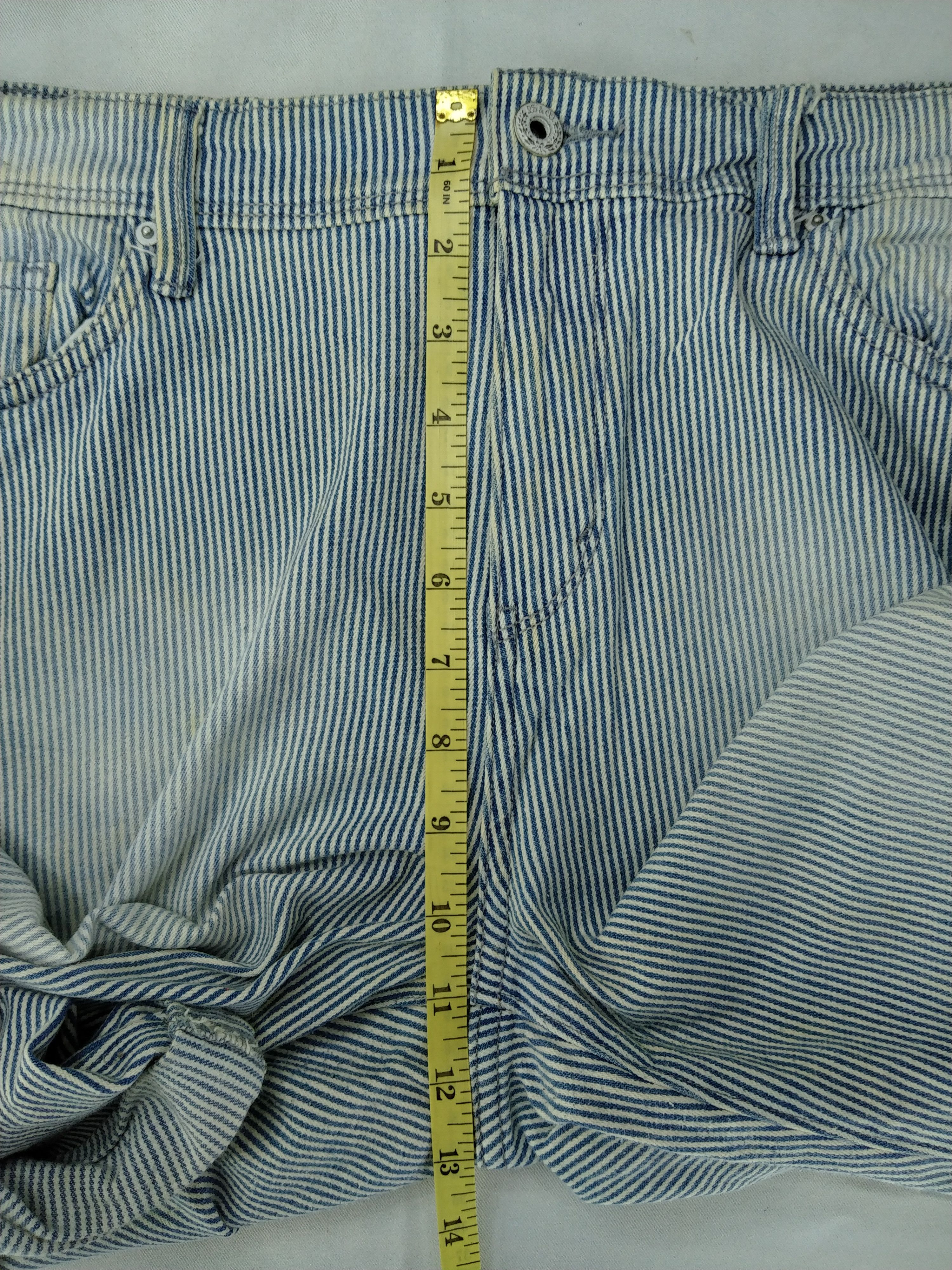 Levi's Distressed Levi's Stripes Denim 37 x 10.5 -JN071 Size US 37 - 4 Thumbnail