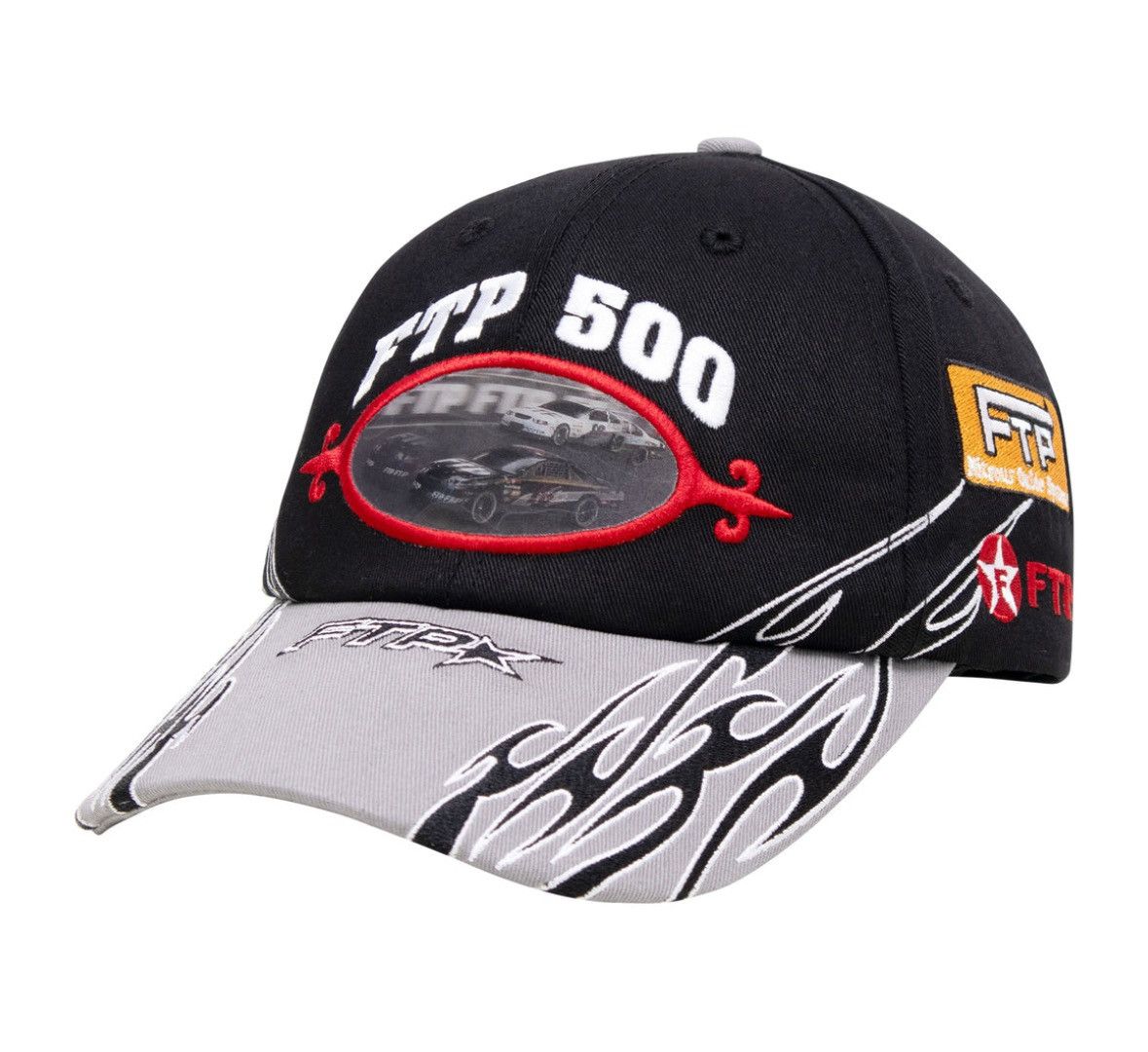 Fuck The Population FTP Raceway 6 Panel Black Size ONE SIZE - 1 Thumbnail