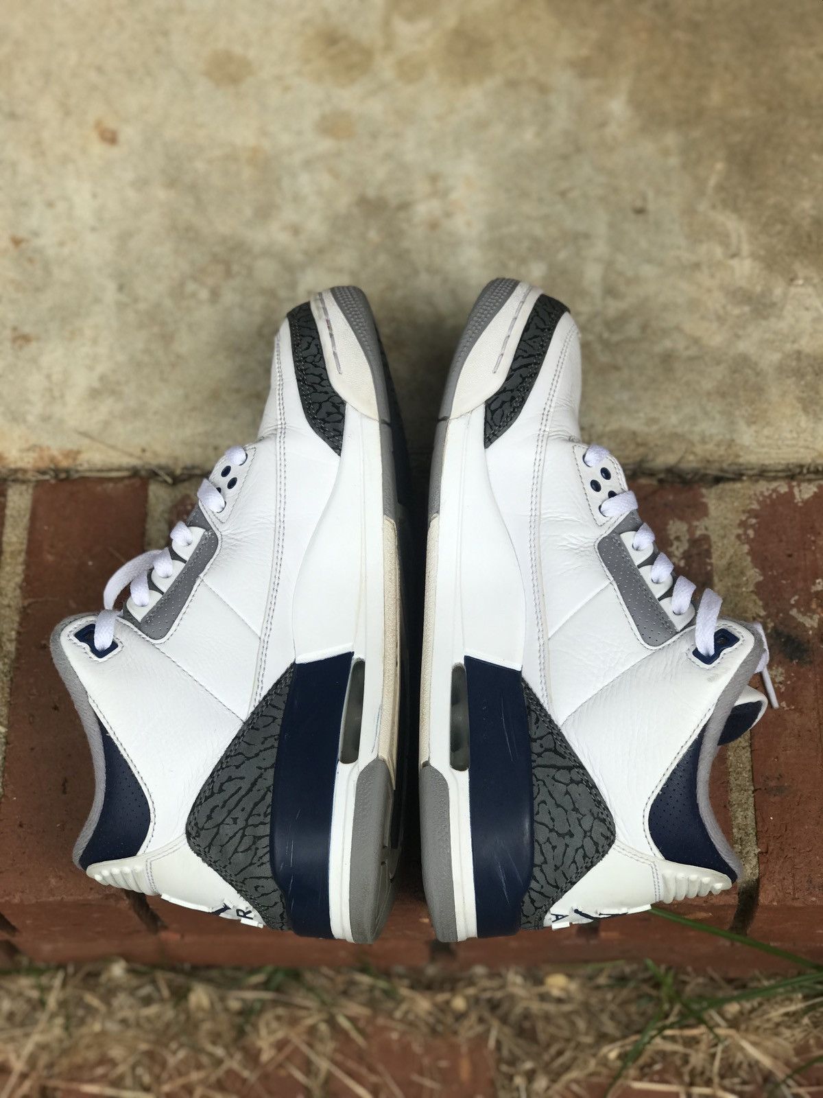 Jordan Brand Air Jordan Retro 3 Midnight Navy Size 9 Size US 9 / EU 42 - 5 Thumbnail