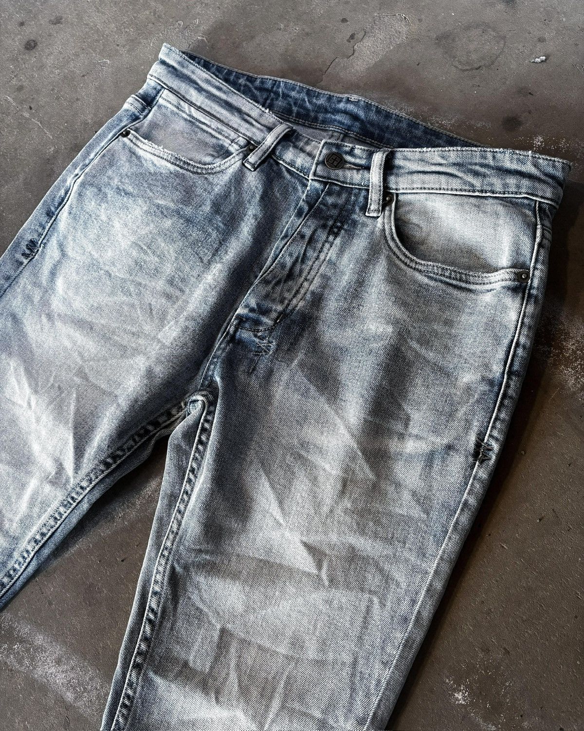 Ksubi LIGHT WASH BLUE VAN WINKLE DENIM Size US 32 / EU 48 - 4 Thumbnail