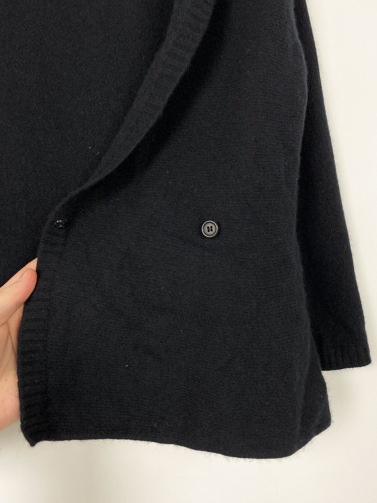 Max Mara Max Mara Cashmere Blend 3/4 Sleeve Shawl Collar Cardigan Size M / US 6-8 / IT 42-44 - 5 Thumbnail