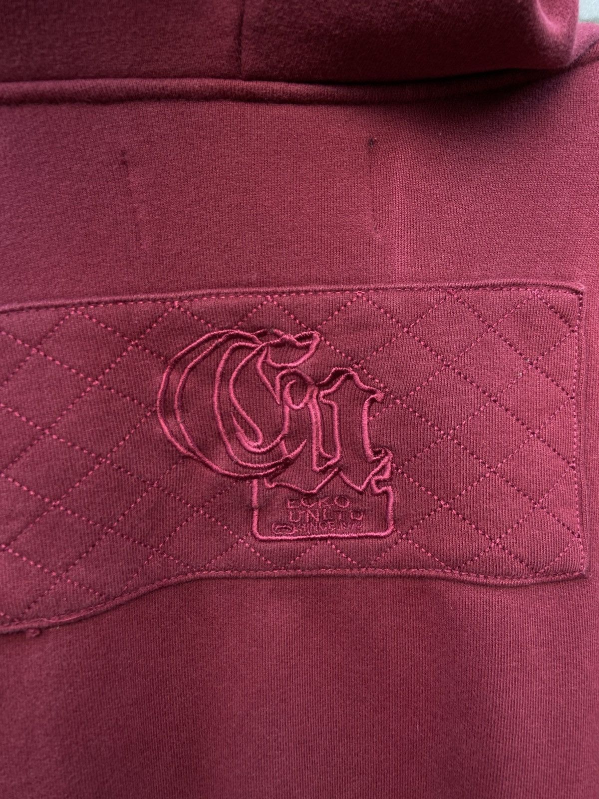 Ecko Unltd. Y2K Ecko Untld Hip Hop Urban Maroon Heavyweight Hoodie Size US M / EU 48-50 / 2 - 9 Thumbnail