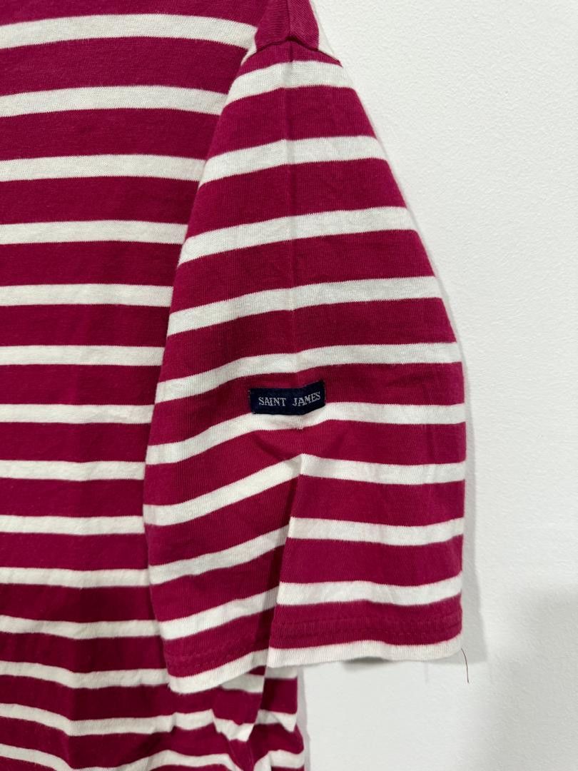 Saint James Saint James Pink Tee Size US S / EU 44-46 / 1 - 3 Thumbnail