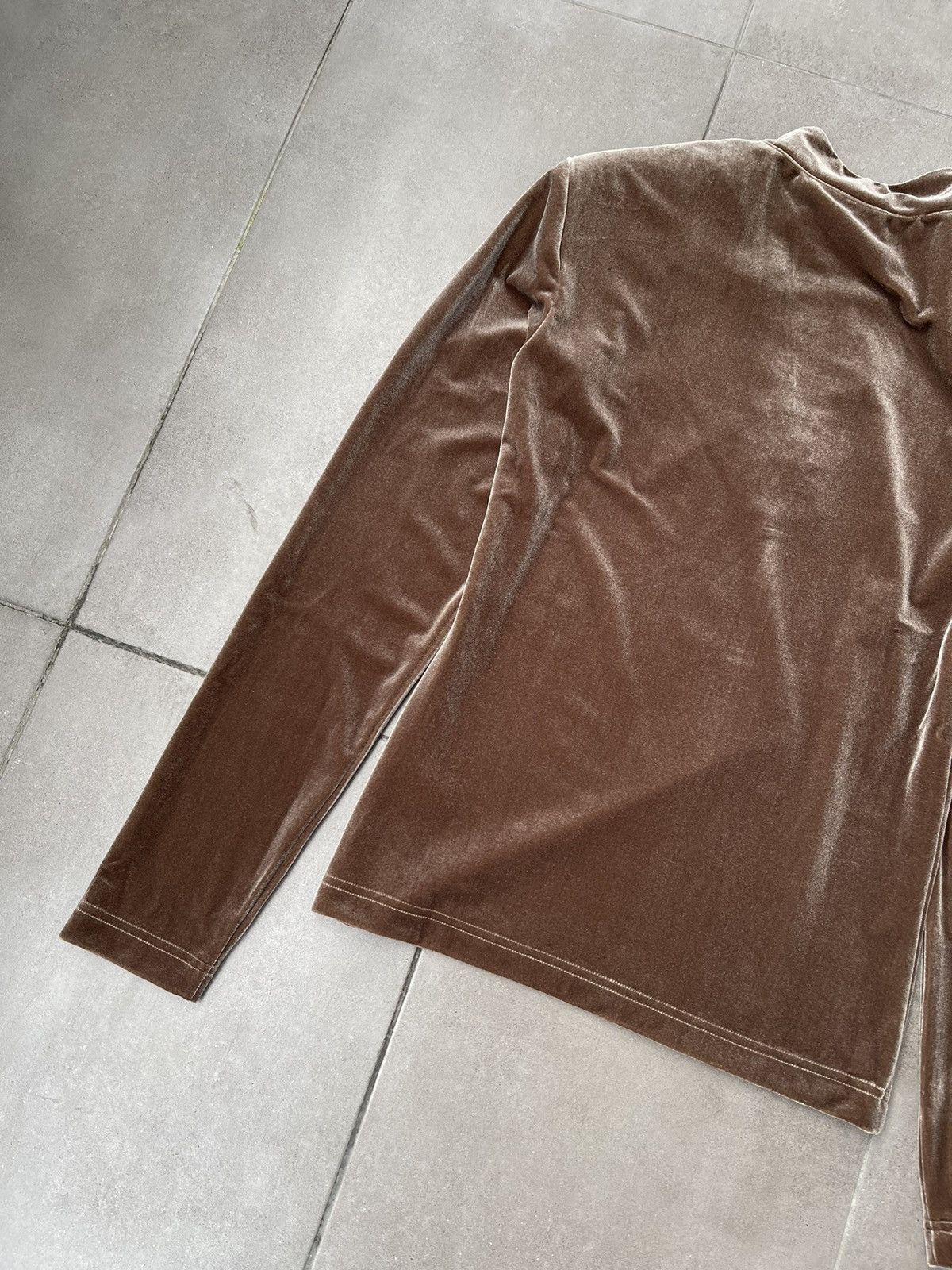 Han Kjobenhavn !DS! SS22 Han Kjobenhavn Half Zip Sharp Brown Long sleeve Size US M / EU 48-50 / 2 - 20 Thumbnail