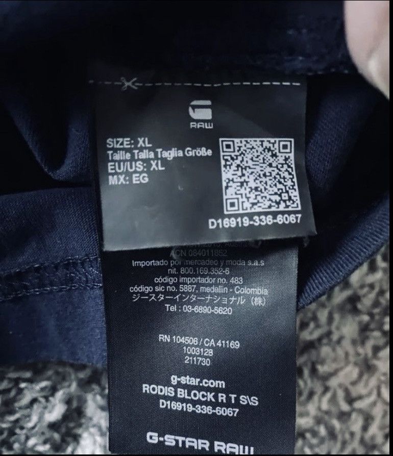 Other G-Star Raw T-Shirt Size US XL / EU 56 / 4 - 4 Thumbnail