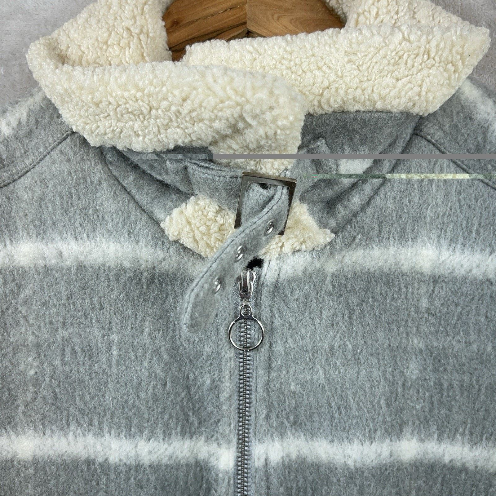 Jonathan Simkhai Jonathan Simkhai Standard Carlyle Brushed Wool Bomber Medium Size M / US 6-8 / IT 42-44 - 5 Thumbnail