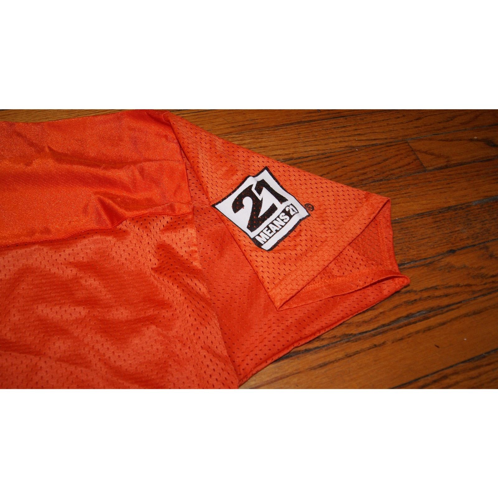Vintage VTG ILLINOIS FIGHTING ILLINI Orange Mesh Football XL Jersey Size US XL / EU 56 / 4 - 6 Thumbnail