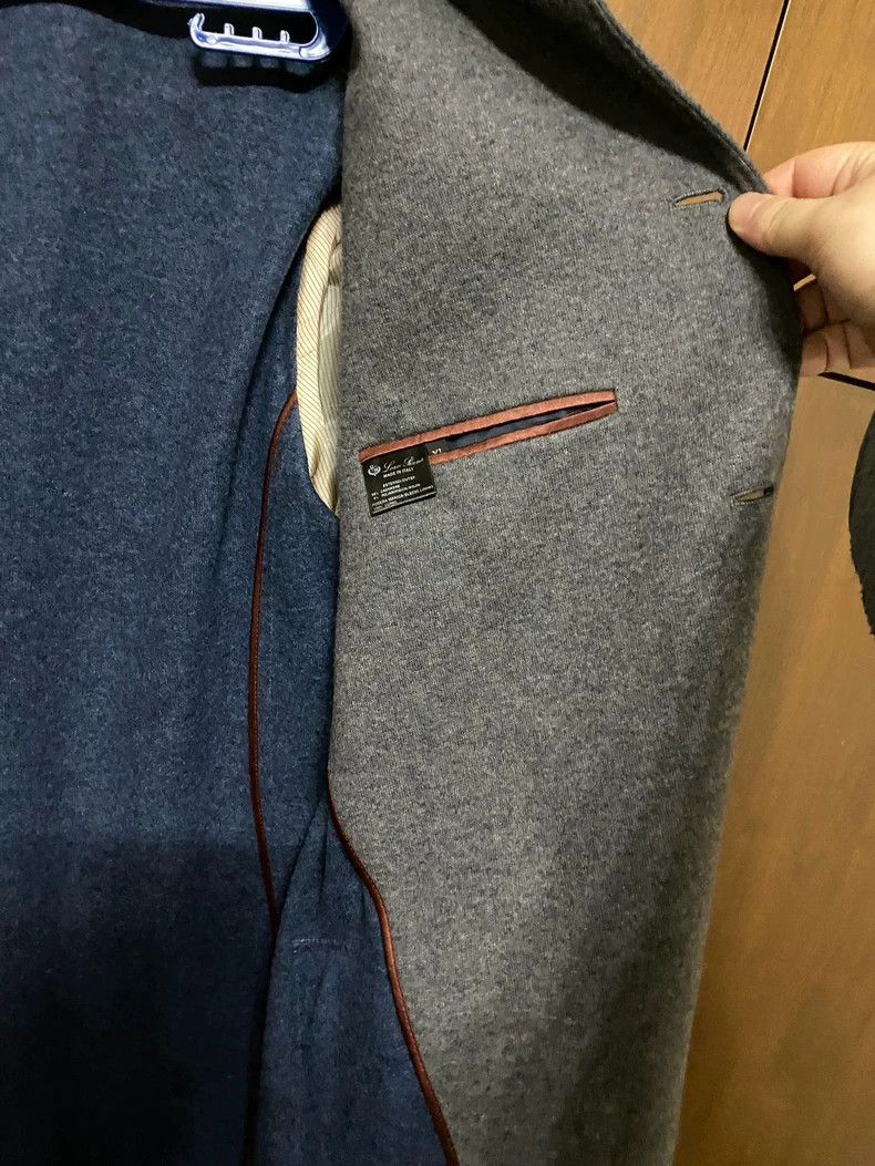 Loro Piana LORO PIANA Cashmere coat Size US XL / EU 56 / 4 - 3 Thumbnail