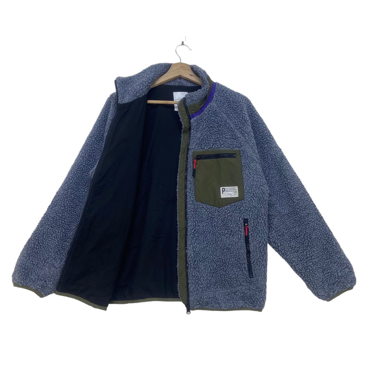 Japanese Brand Japanese Brand Power To The People Deep Pile Fleece Sherpa Size US S / EU 44-46 / 1 - 2 Thumbnail