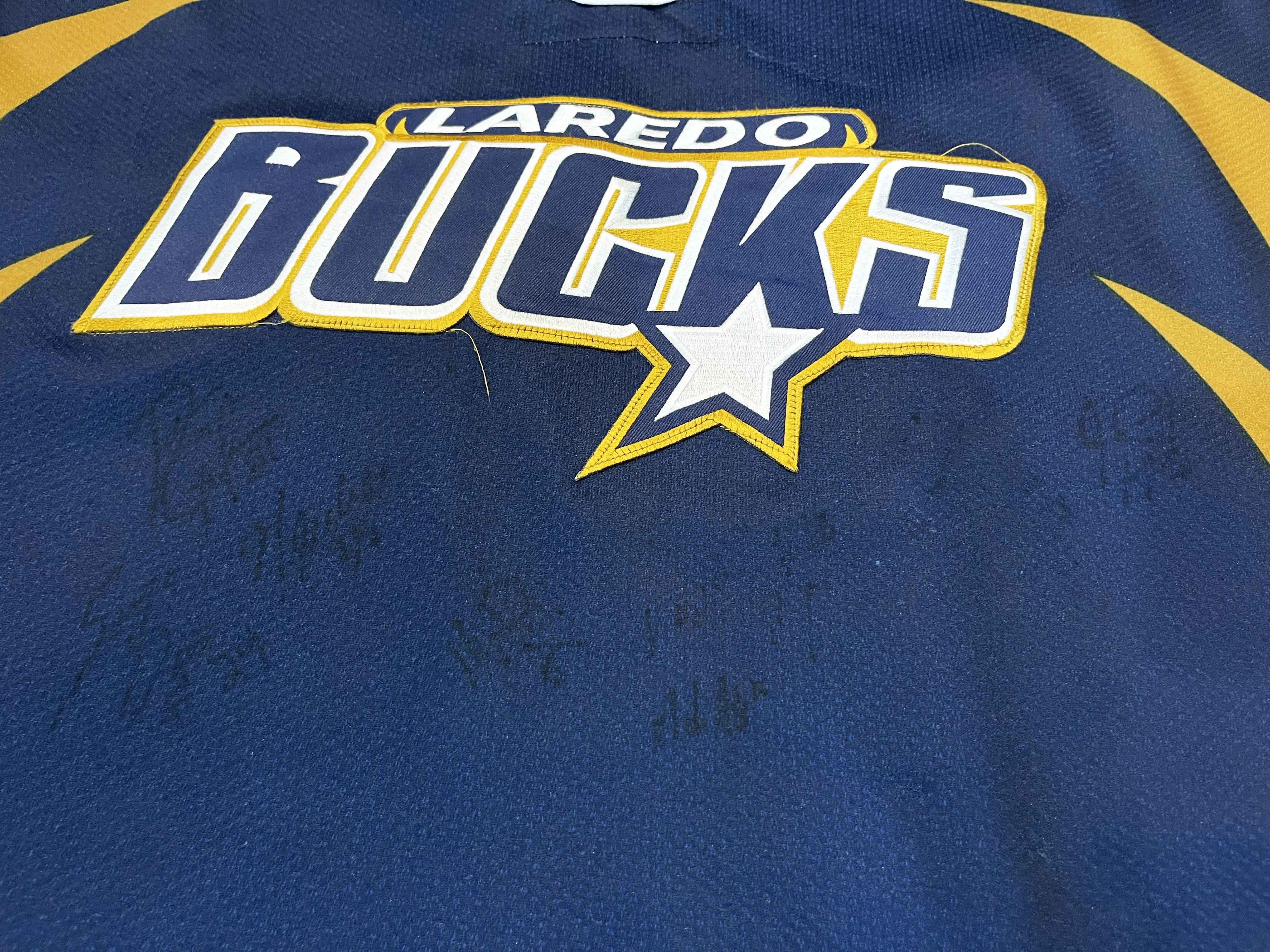 Vintage OT Sports Authentic Laredo Bucks CHL Hockey Jersey Size US XL / EU 56 / 4 - 8 Thumbnail