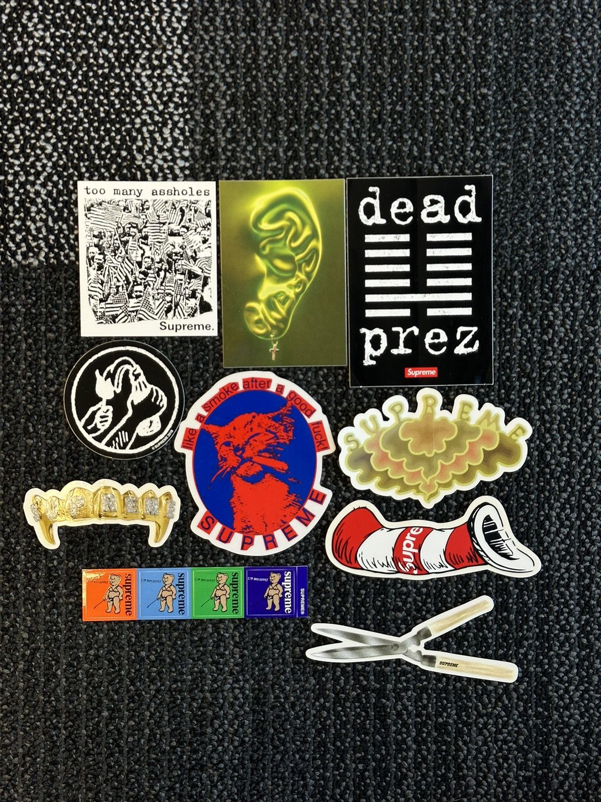 Supreme 10x Supreme Stickers Lot Size ONE SIZE - 1 Preview