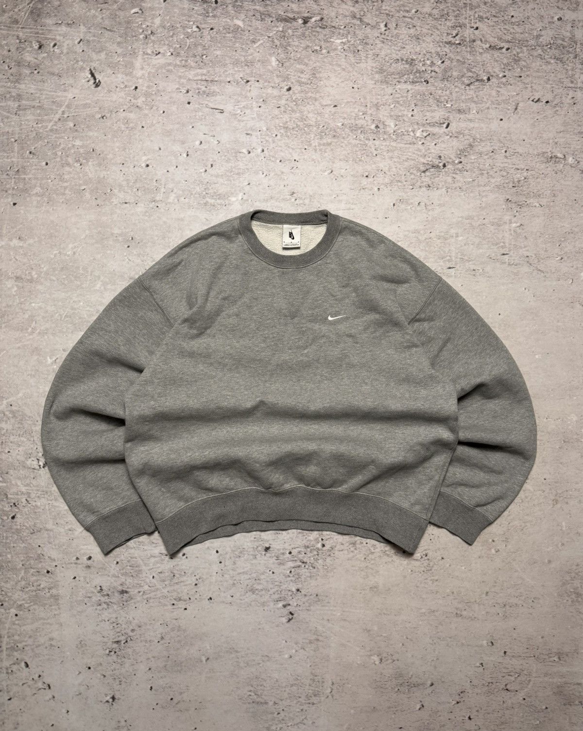 Nike × Vintage NIKE VINTAGE BASIC LOGO OVERSIZE BOXY SWEATSHIRT Size US M / EU 48-50 / 2 - 1 Thumbnail