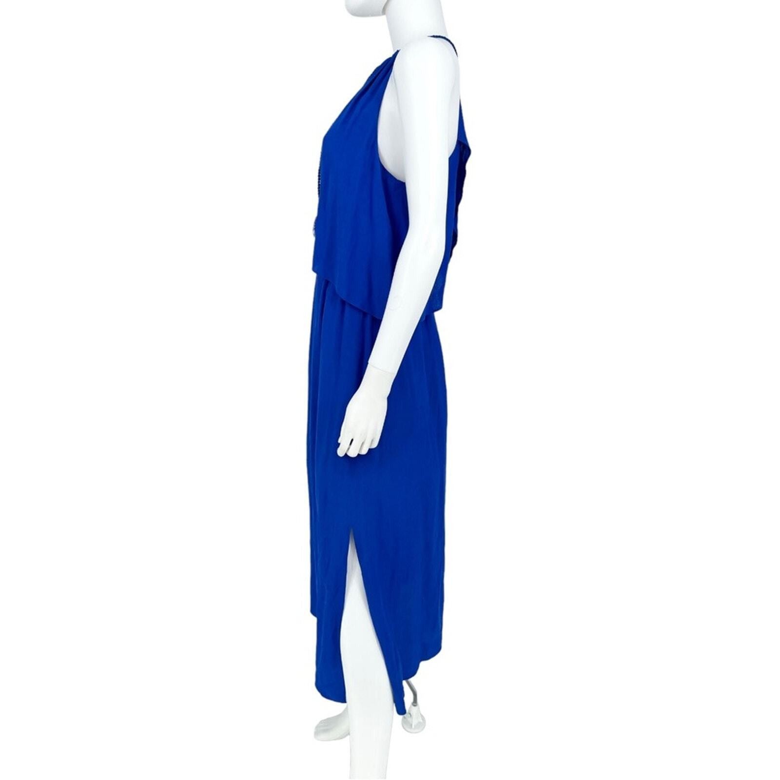 Madewell Madewell Deep V Flutter Spaghetti Strap Maxi Dress Size 0 Size XS / US 0-2 / IT 36-38 - 2 Thumbnail
