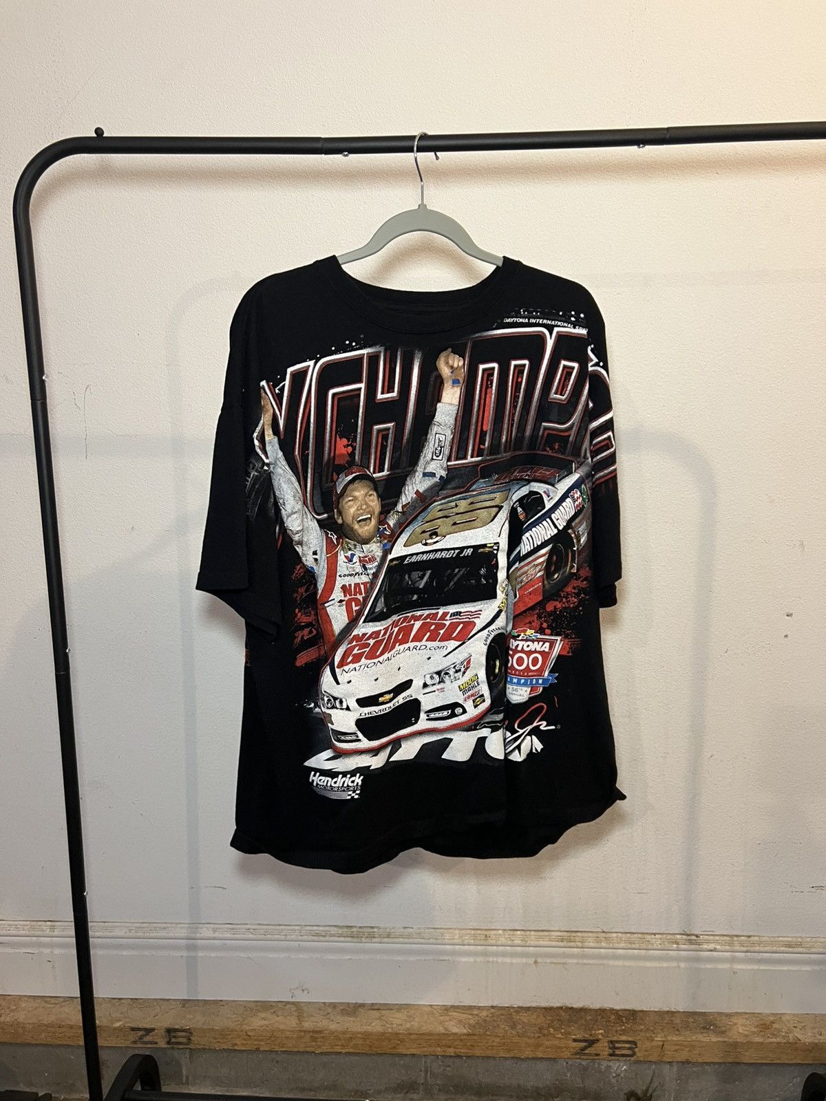 Chase Authentics NASCAR Dale Earnhardt Jr Daytona 500 Shirt Size US XL / EU 56 / 4 - 1 Thumbnail