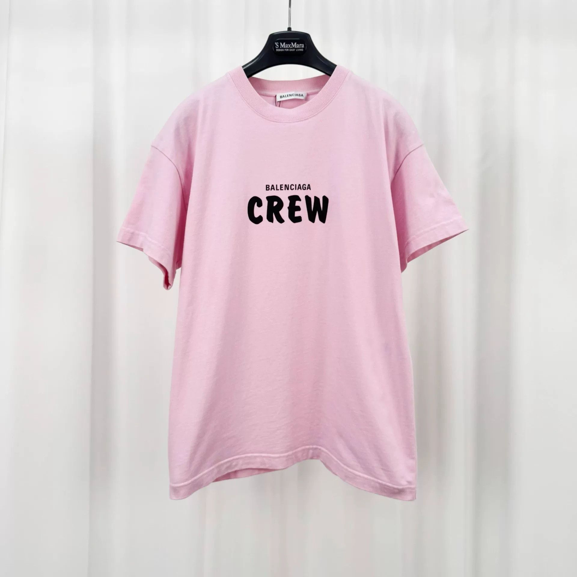 Balenciaga Balenciaga Crew Neck Printed Letter Tee Size S / US 4 / IT 40 - 1 Thumbnail
