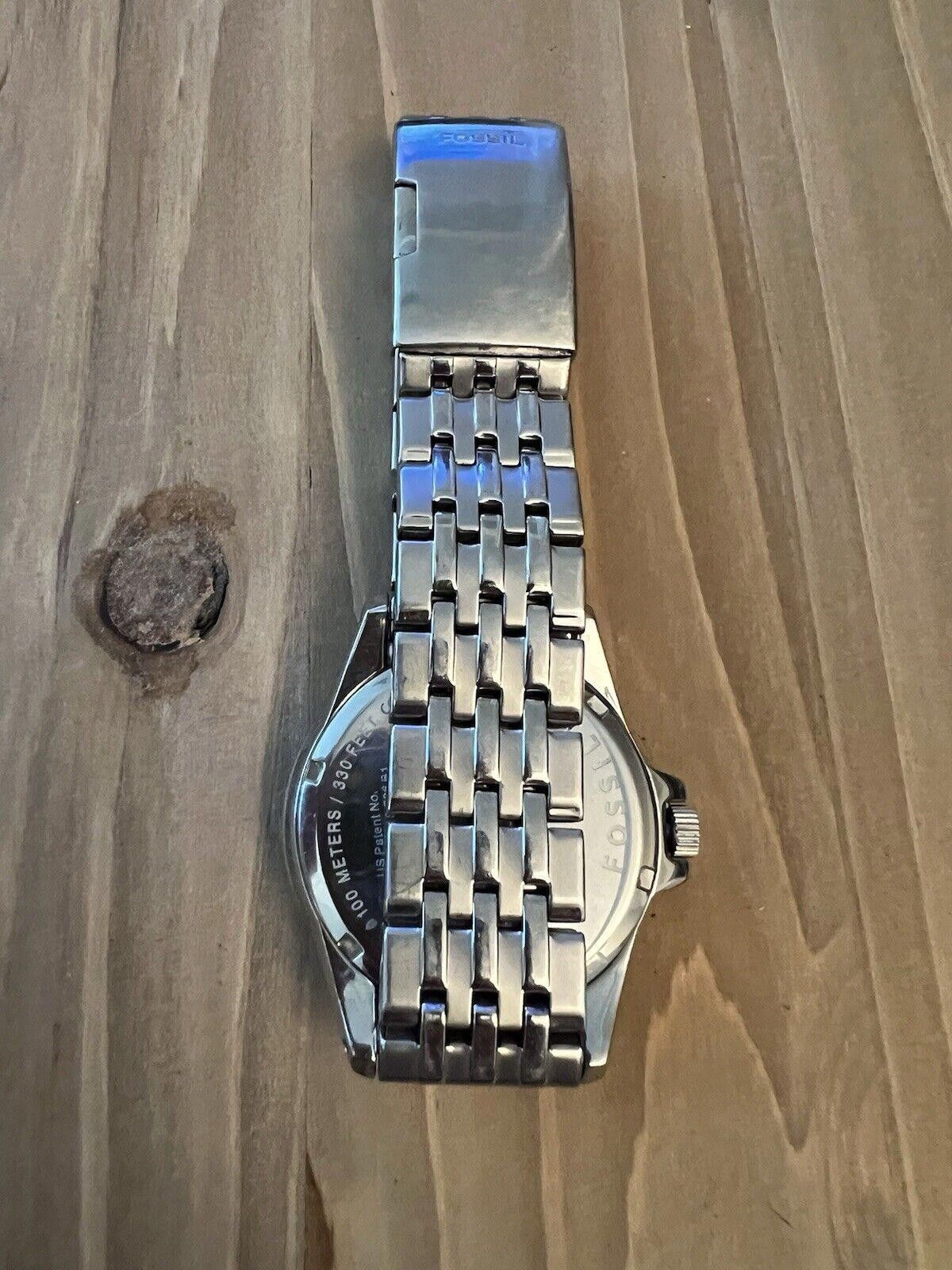 Fossil Fossil Am4147 Blue Crystal, New Battery Size ONE SIZE - 7 Thumbnail