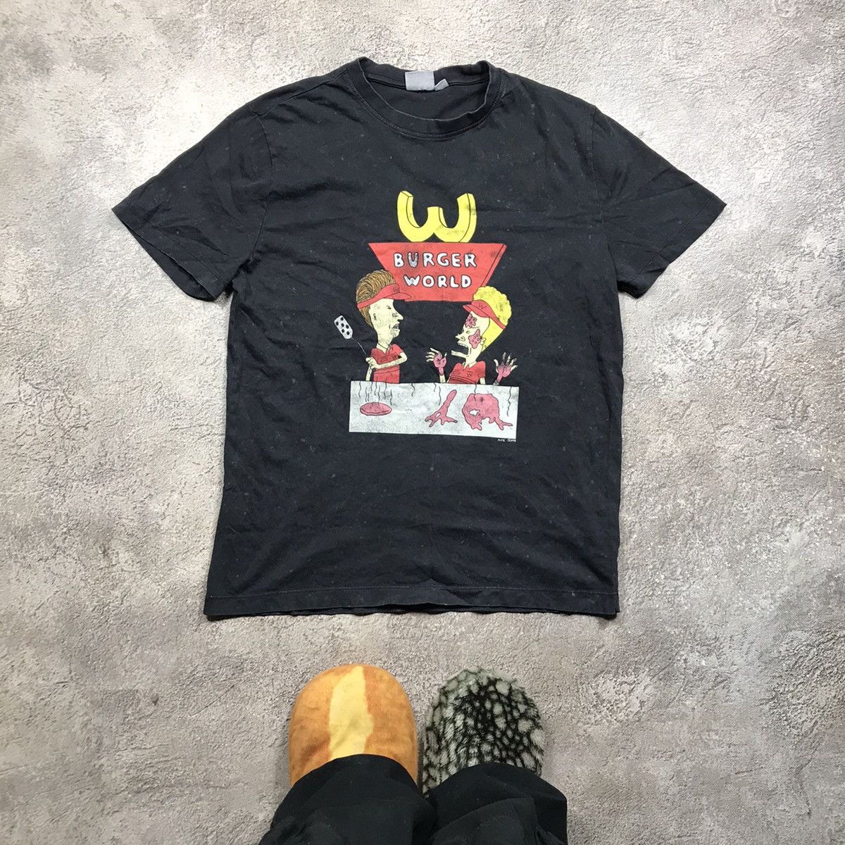 Vintage Vintage 90s Beavis and Butthead Graphic Tee Cartoon Skate M Size US M / EU 48-50 / 2 - 1 Thumbnail
