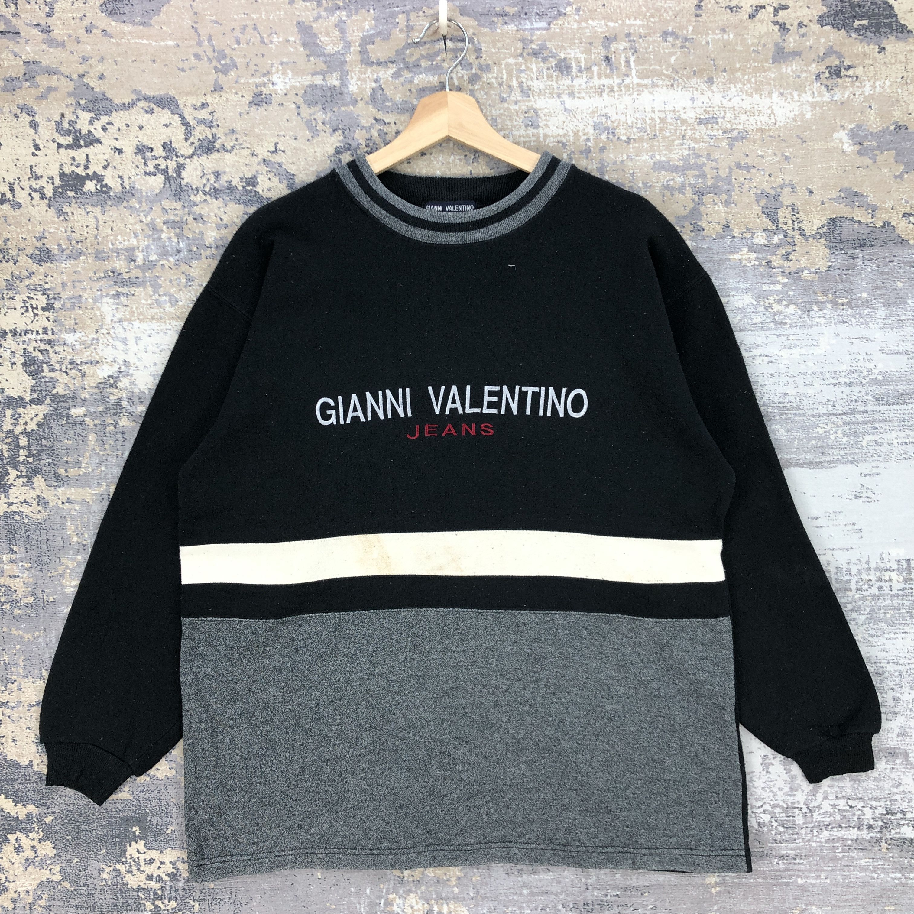Valentino Vintage Gianni Valentino Sweater Valentino Sweatshirt Size US M / EU 48-50 / 2 - 1 Thumbnail