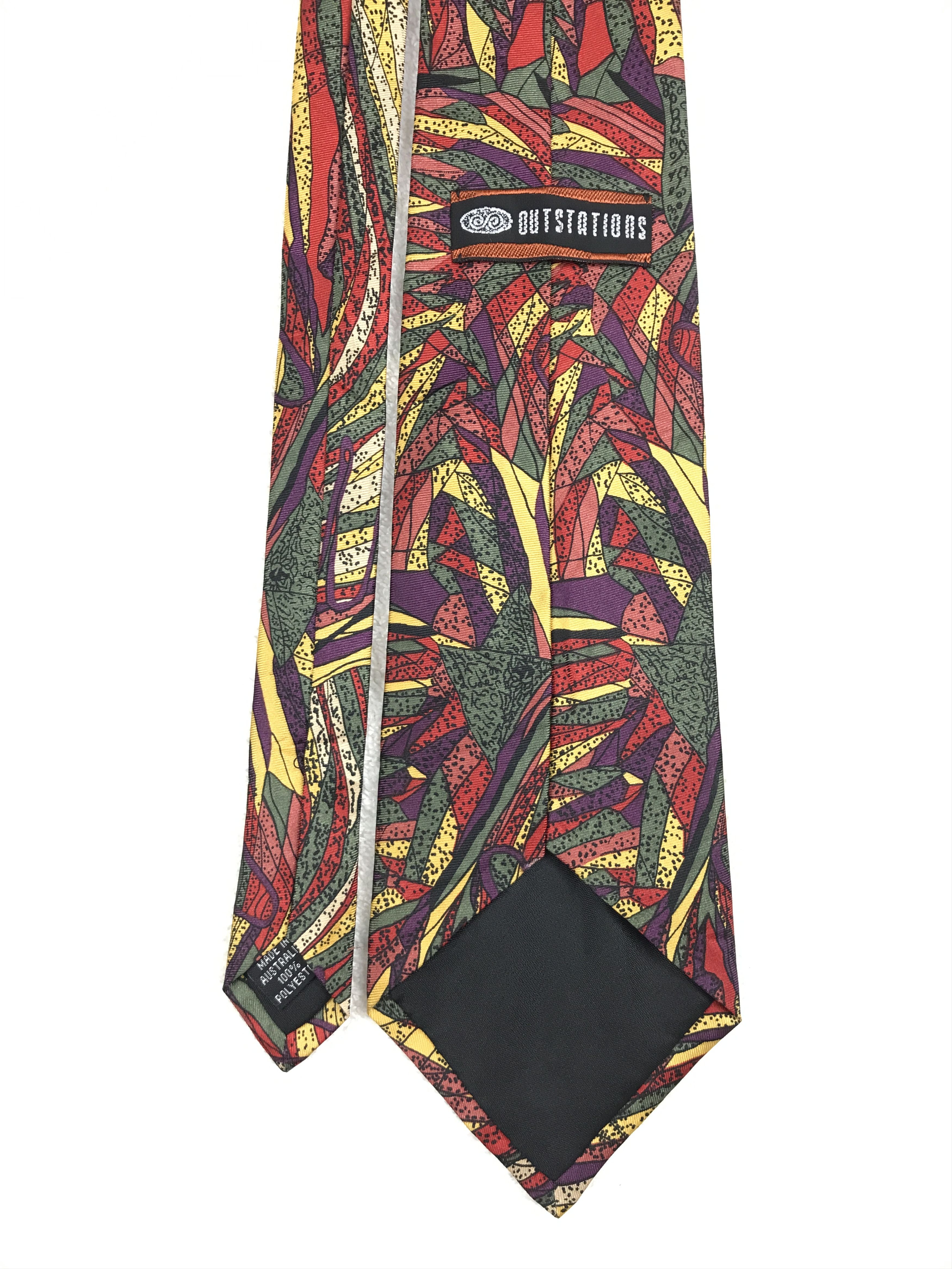Designer × Vintage Vintage Outstations Necktie Size ONE SIZE - 4 Thumbnail