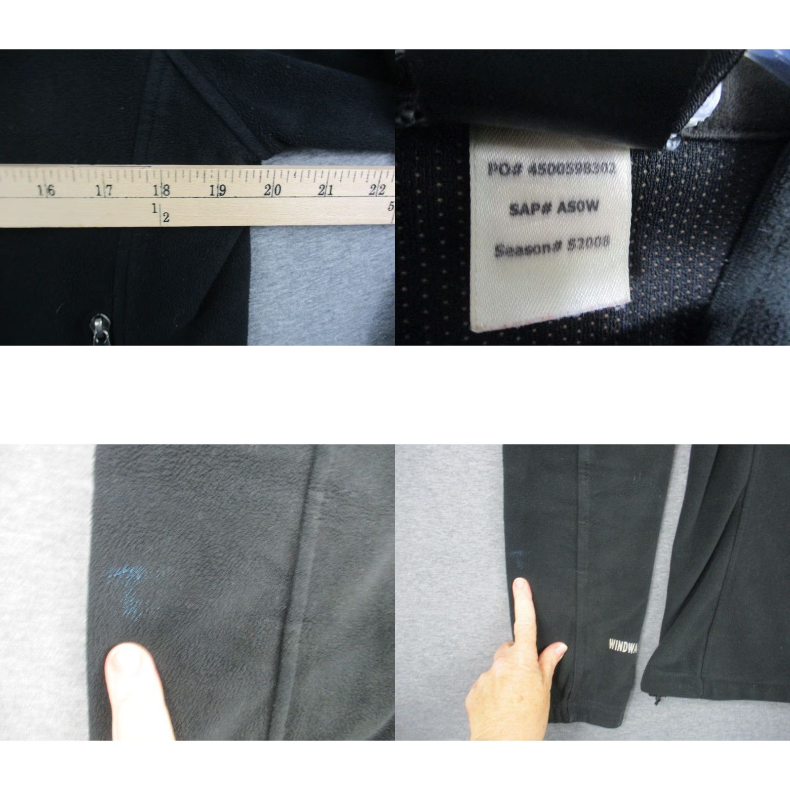 The North Face VINTAGE The North Face Windwall Jacket Fleece Women Large Black Size L / US 10 / IT 46 - 8 Thumbnail