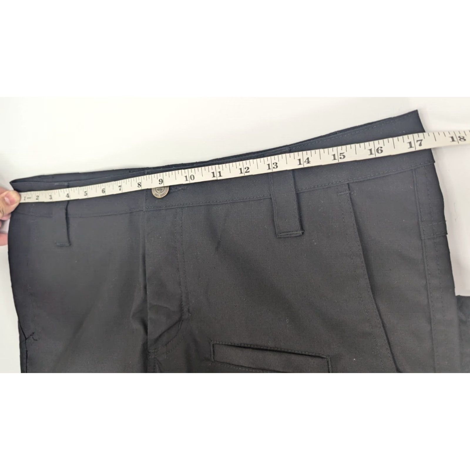 Vintage LAPG OPS Tactical Cargo Ripstop Pants Women's 10 Black Articulating Knees Size 32" / US 10 / IT 46 - 7 Thumbnail