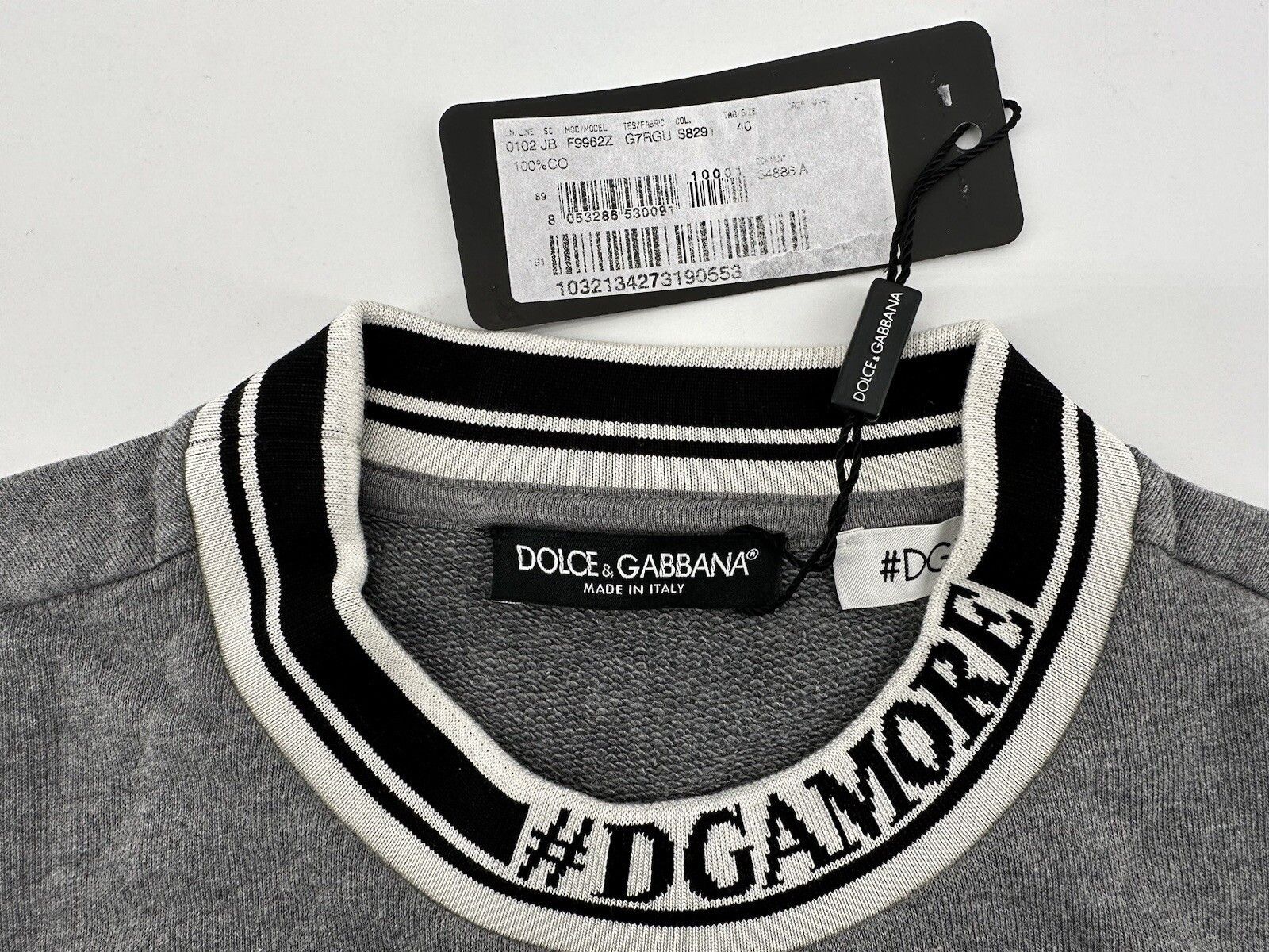 Dolce & Gabbana New Dolce & Gabbana Sweatshirt Size-IT 40 / M Size S / US 4 / IT 40 - 7 Thumbnail