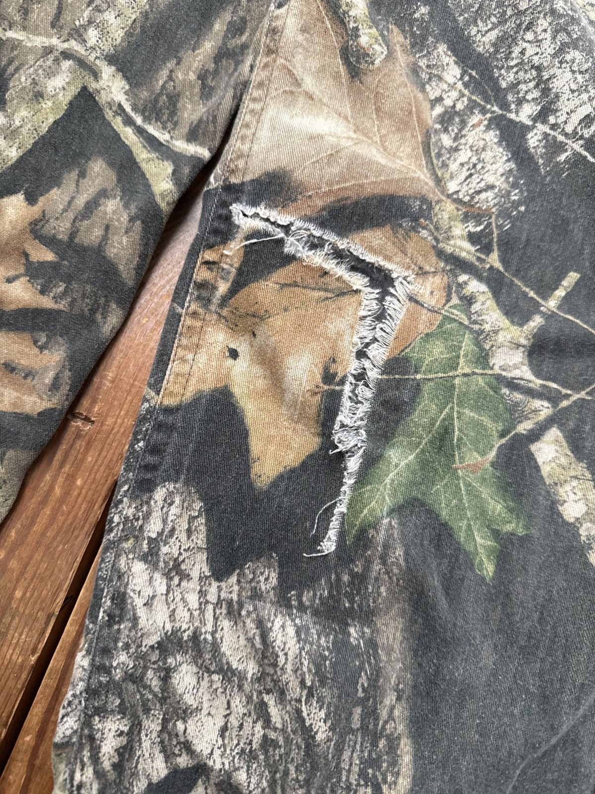 Cabelas Vintage Cabelas Real Tree Mossy Oak Camo Cargo Pants Size US 32 / EU 48 - 4 Thumbnail