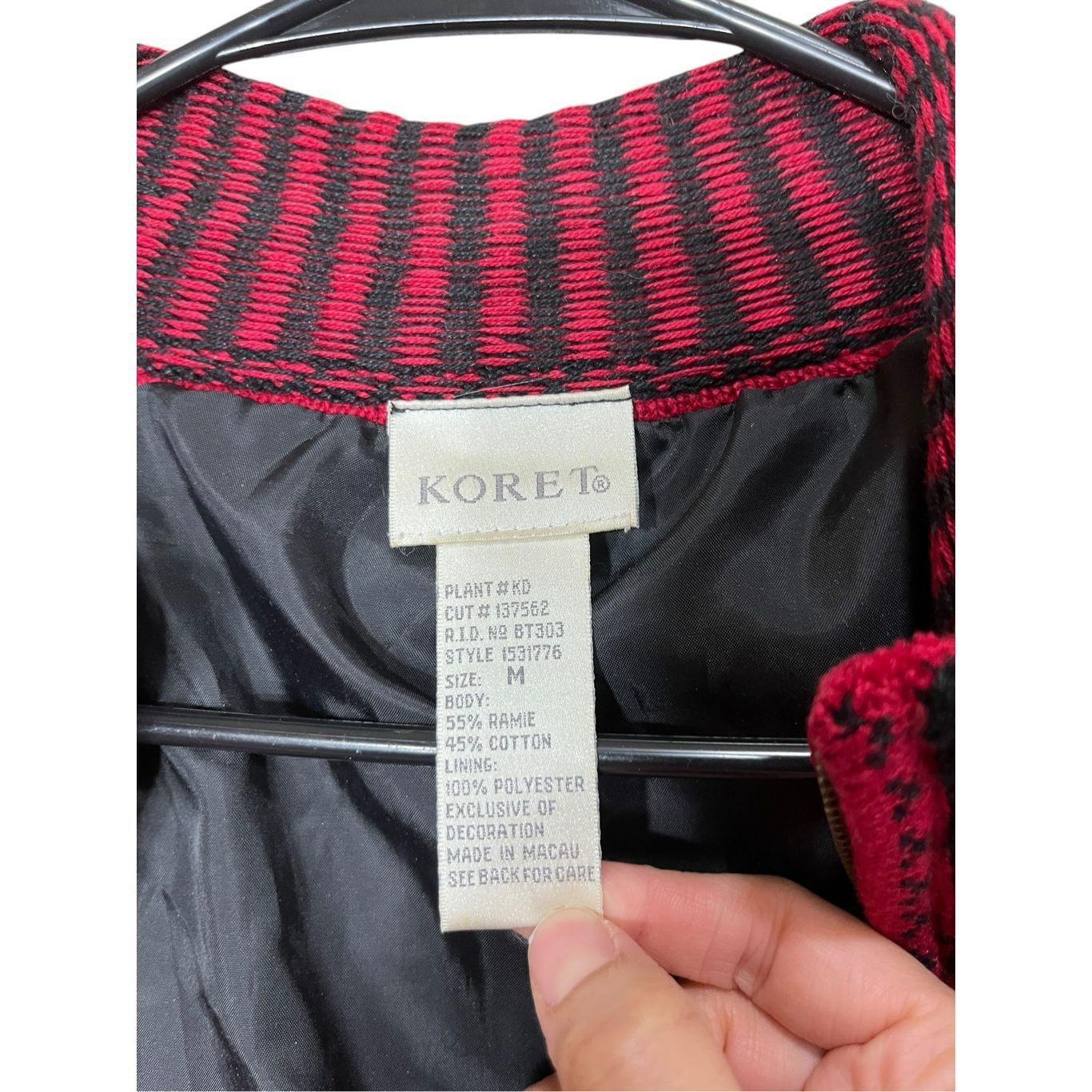 Other Vintage Koret Floral Embroidered Knit Women's Zip Up Sweater Jacket Size M Size M / US 6-8 / IT 42-44 - 5 Thumbnail