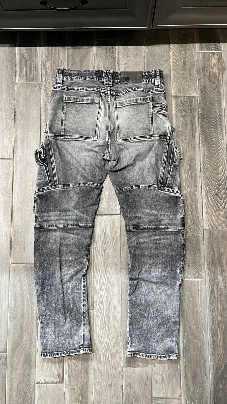 Japanese Brand × Vintage Vintage multi pocket Denim Work Wear Enqelbert Strause jeans Size US 33 - 8 Thumbnail